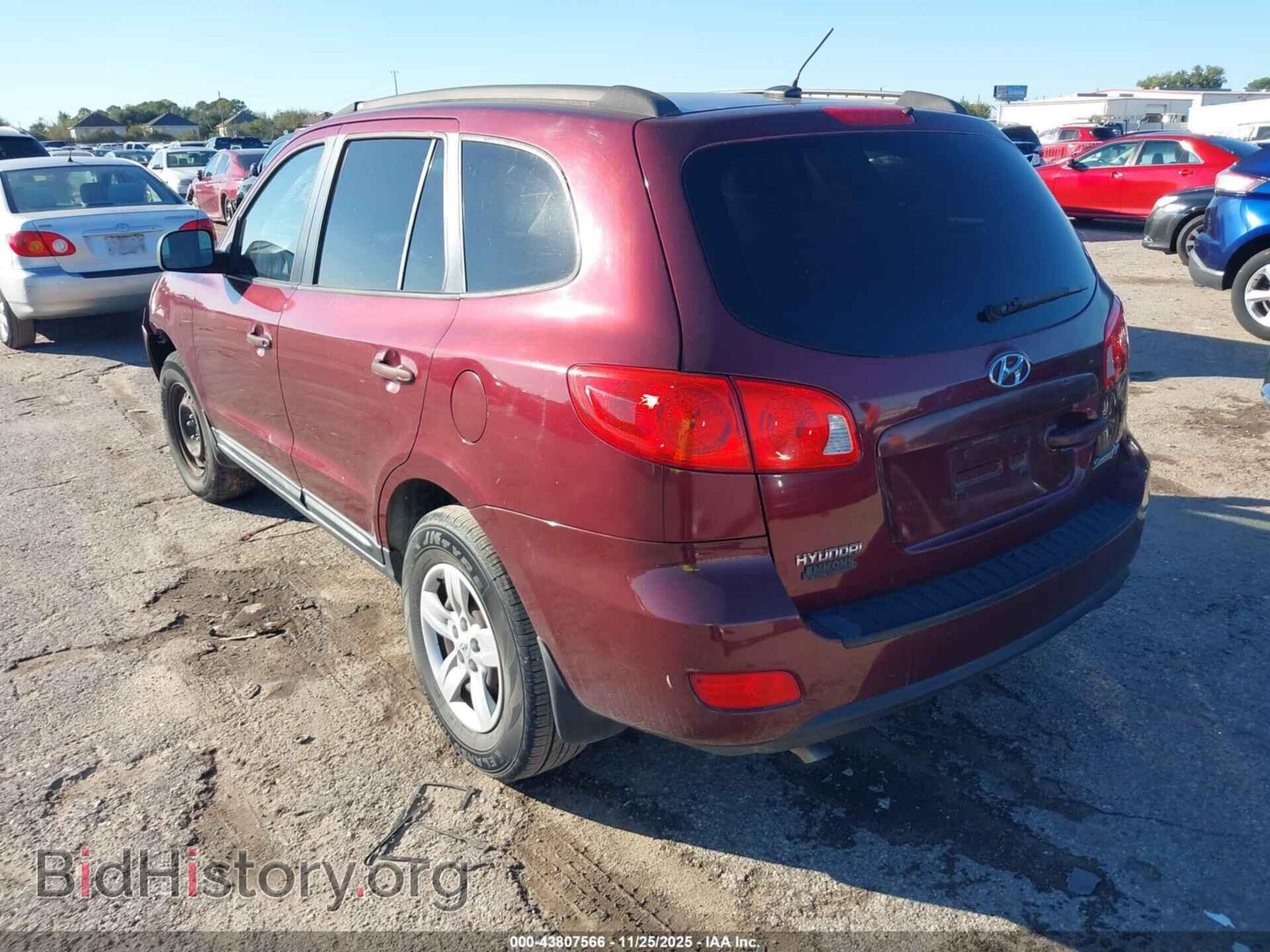 2009 HYUNDAI SANTA FE - VIN: 5NMSG13D19H281182 - Фото 3