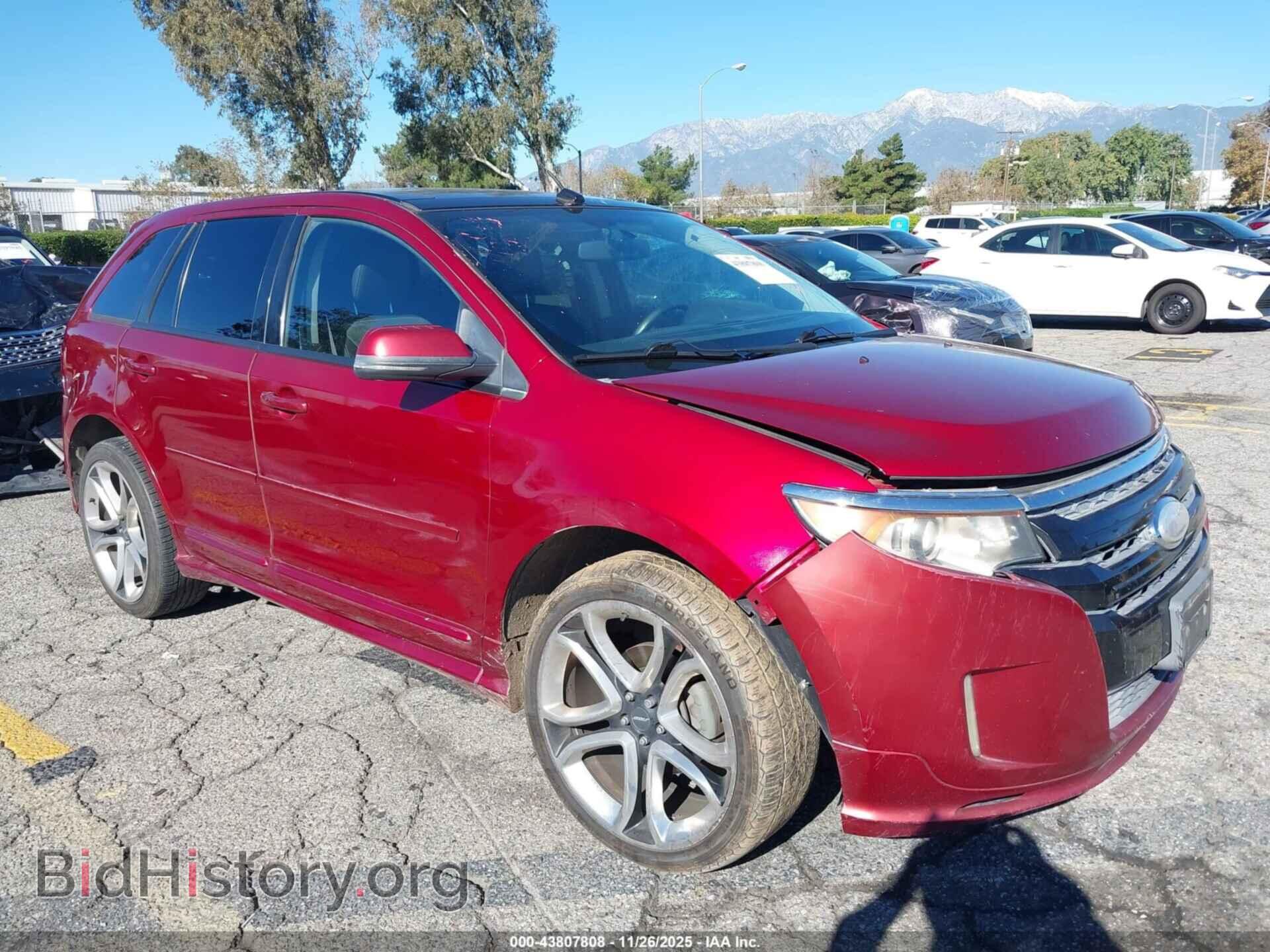 Фотография 2FMDK3AK4DBA95627 - FORD EDGE 2013