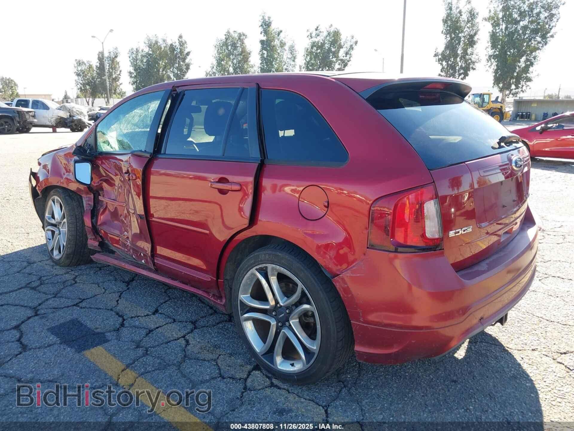 2013 FORD EDGE - VIN: 2FMDK3AK4DBA95627 - Фото 3