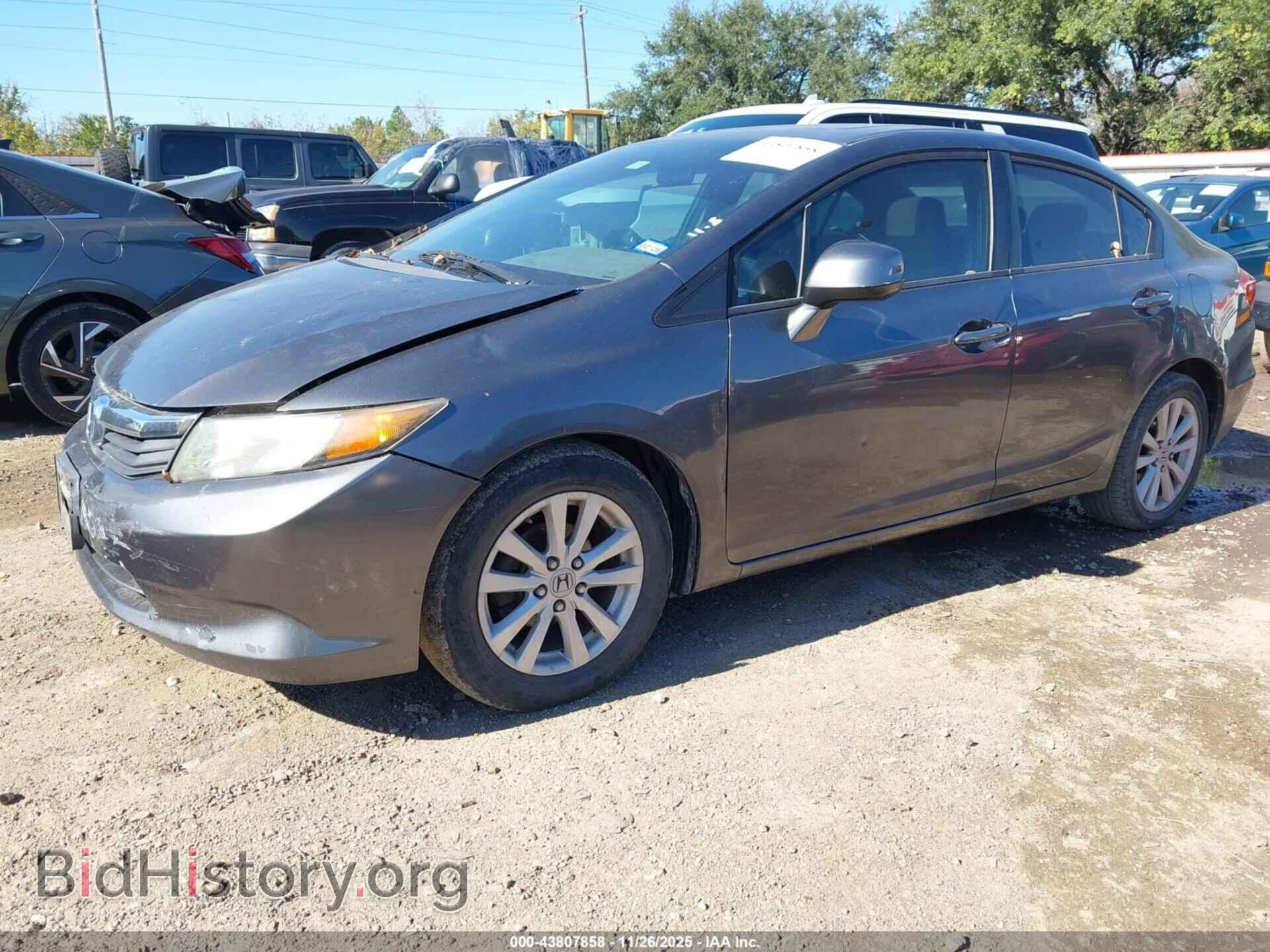 2012 HONDA CIVIC - VIN: 2HGFB2F86CH311446 - Фото 2