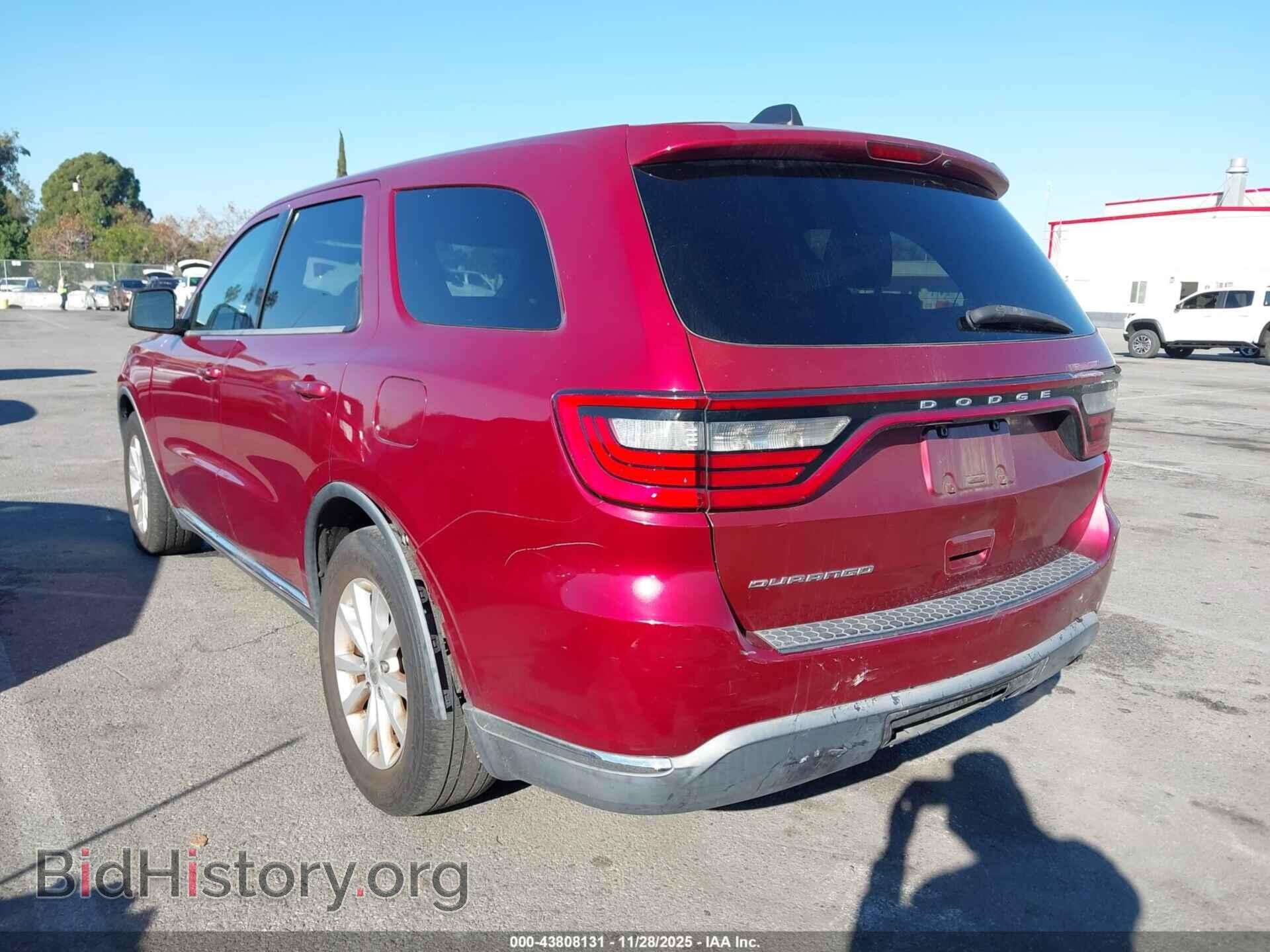 2014 DODGE DURANGO - VIN: 1C4RDHAG3EC438104 - Фото 3