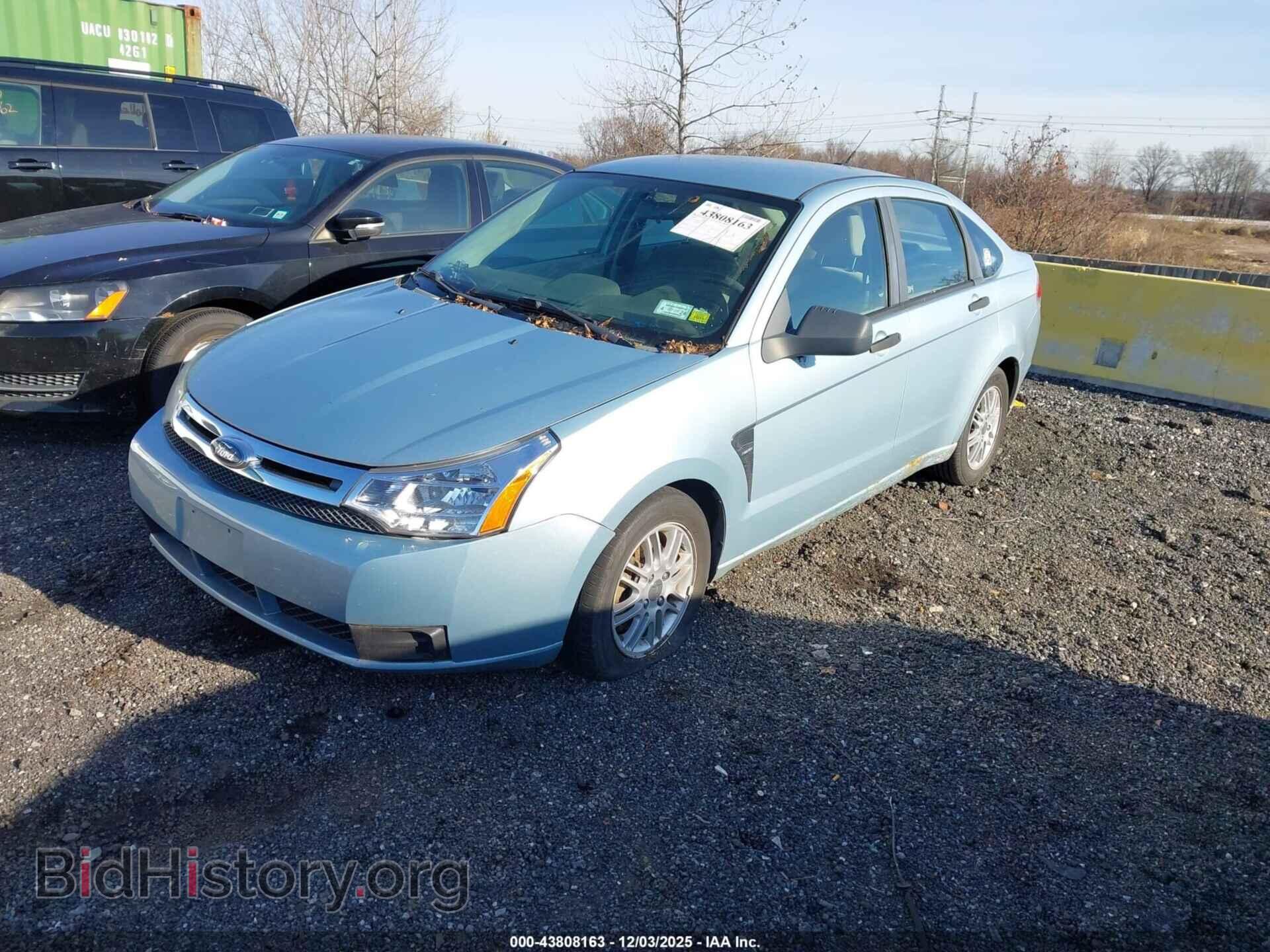 2008 FORD FOCUS - VIN: 1FAHP35N38W205573 - Фото 2