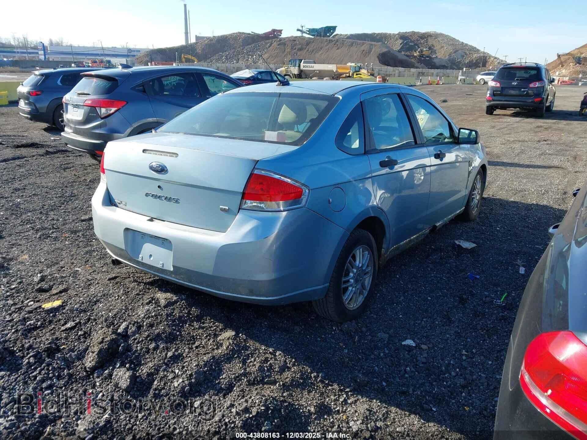 2008 FORD FOCUS - VIN: 1FAHP35N38W205573 - Фото 4
