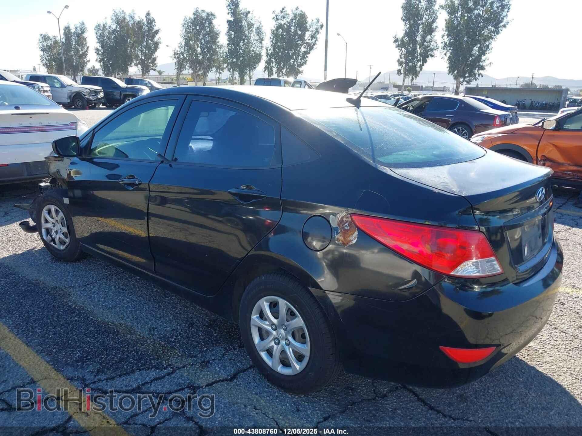 2013 HYUNDAI ACCENT - VIN: KMHCT4AE3DU372898 - Фото 3