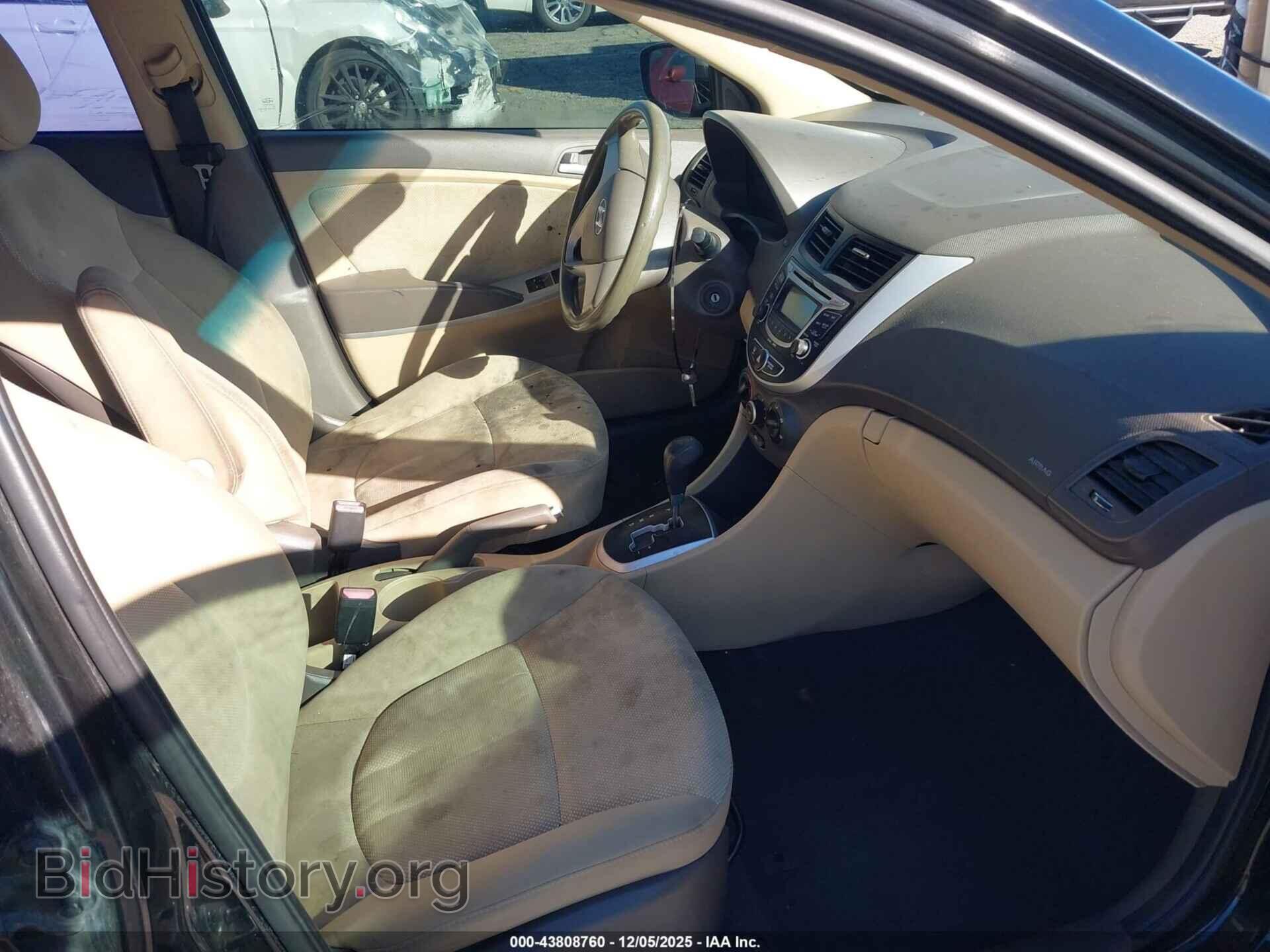2013 HYUNDAI ACCENT - VIN: KMHCT4AE3DU372898 - Фото 5
