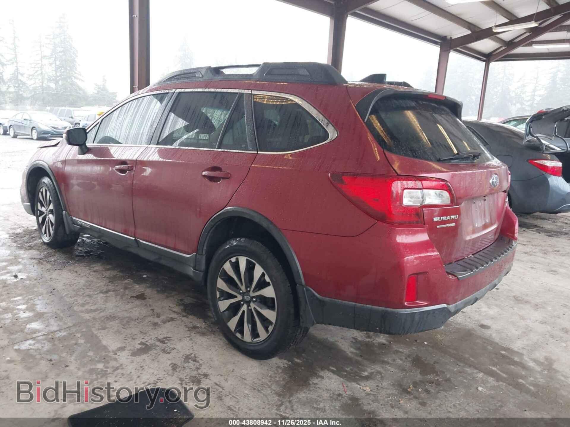 2016 SUBARU OUTBACK - VIN: 4S4BSAJC3G3224871 - Фото 3