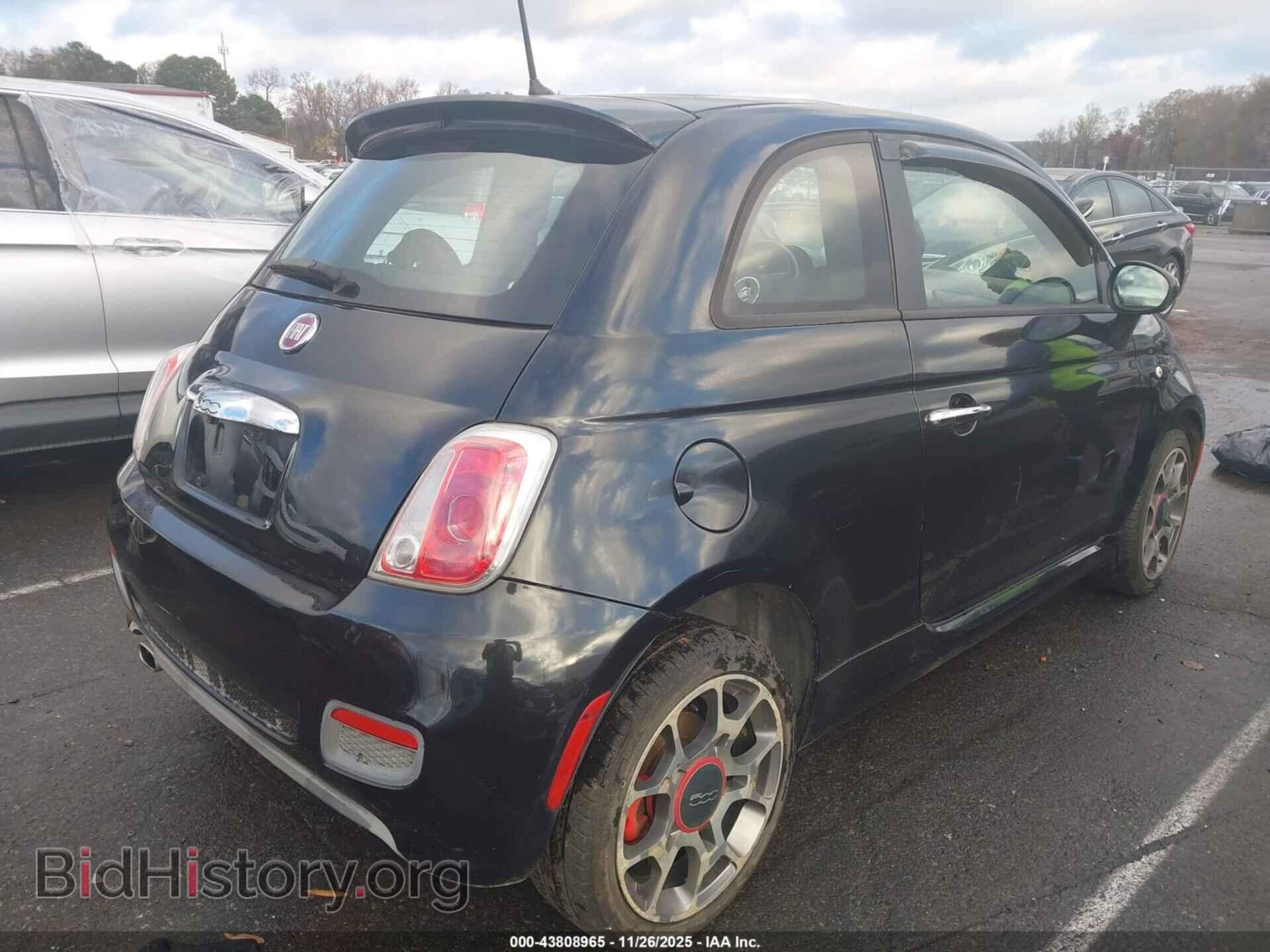 2012 FIAT 500 - VIN: 3C3CFFBR6CT363702 - Фото 4
