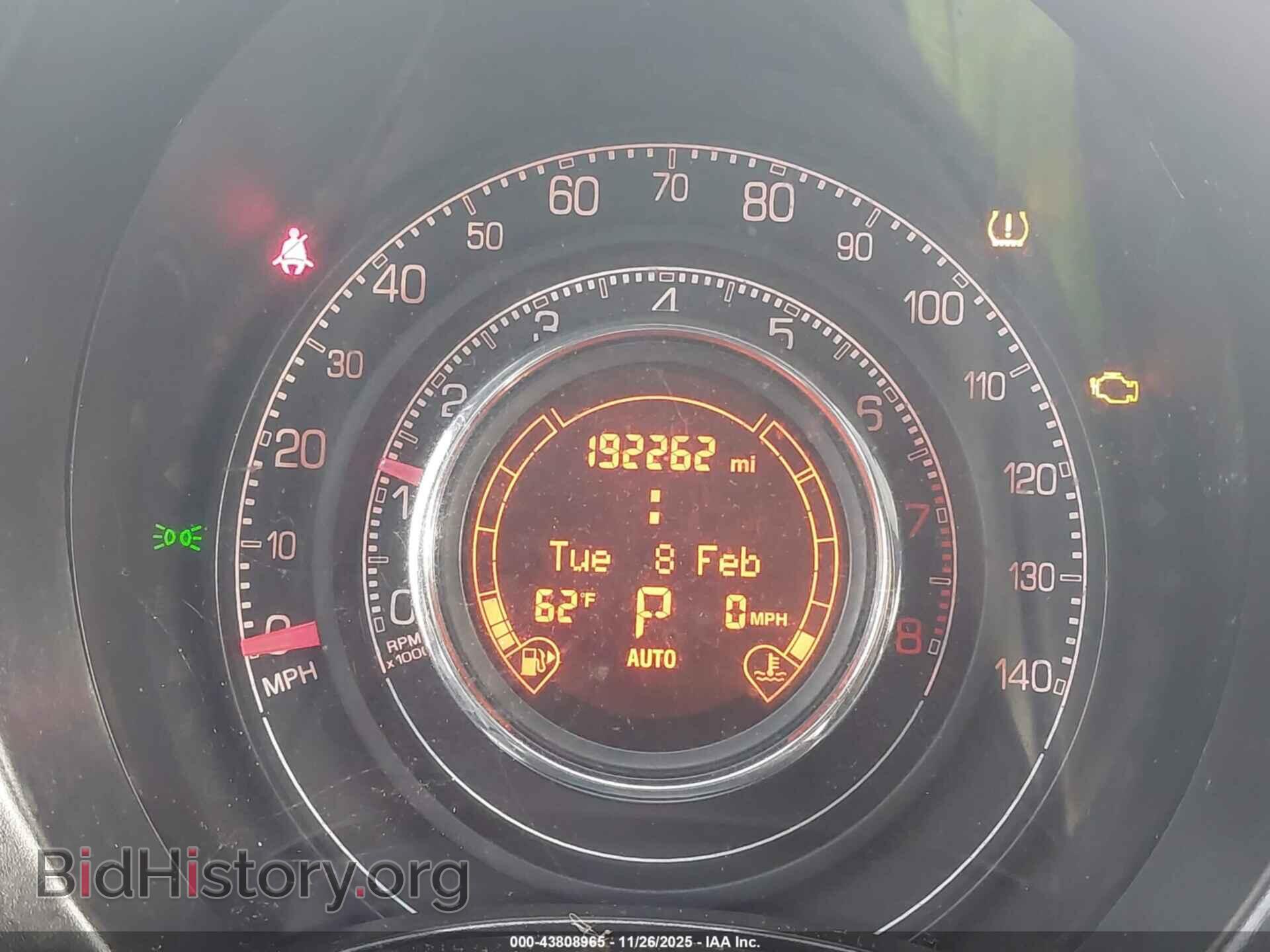 2012 FIAT 500 - VIN: 3C3CFFBR6CT363702 - Фото 7