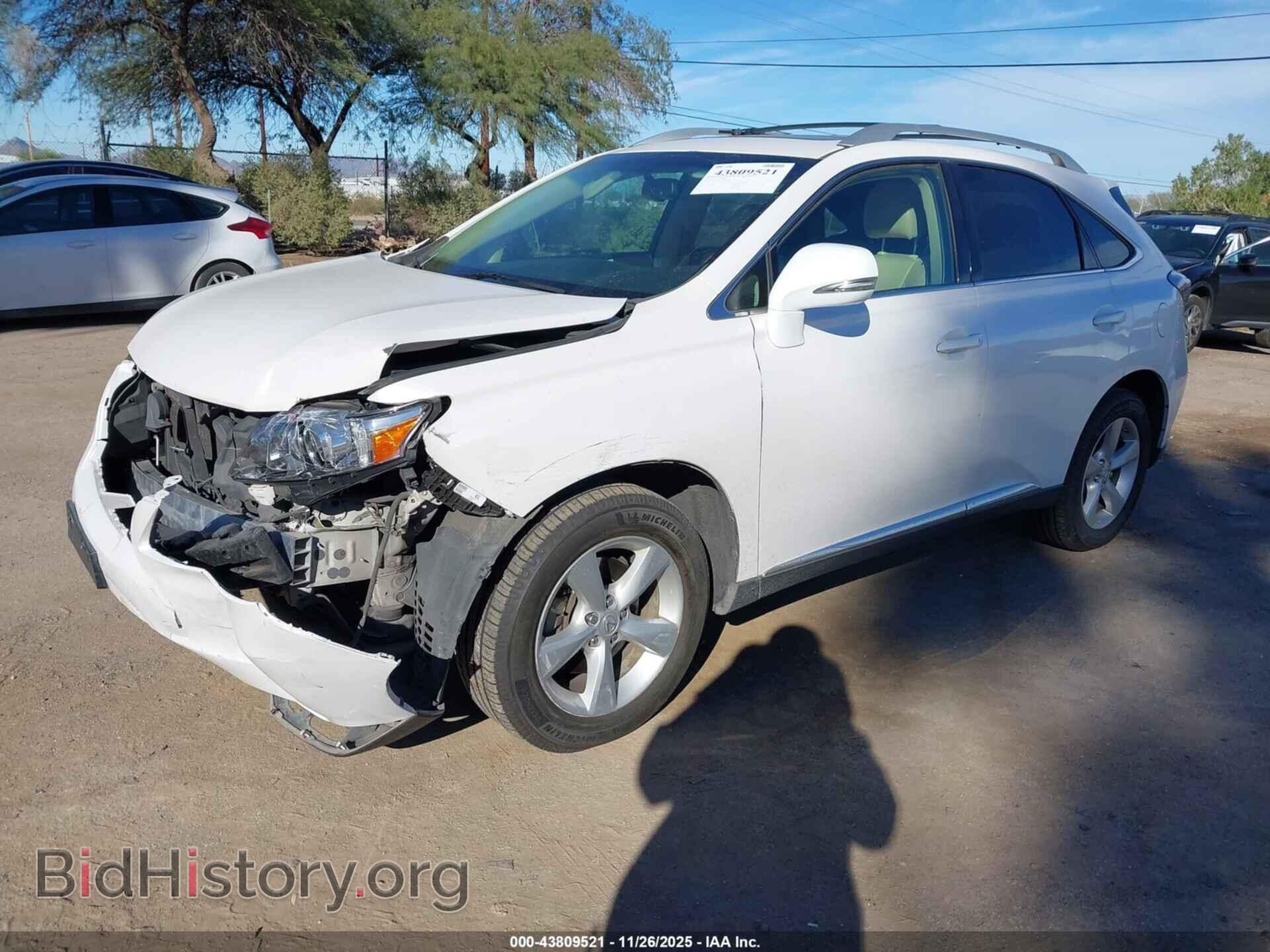 2012 LEXUS RX 350 - VIN: 2T2ZK1BA3CC069686 - Фото 2