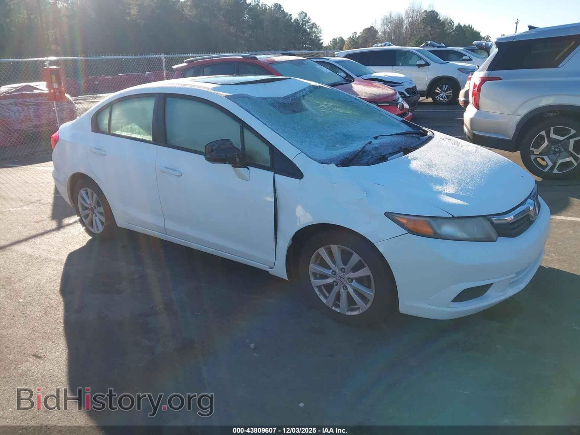 Photo 19XFB2F82CE101503 - HONDA CIVIC 2012