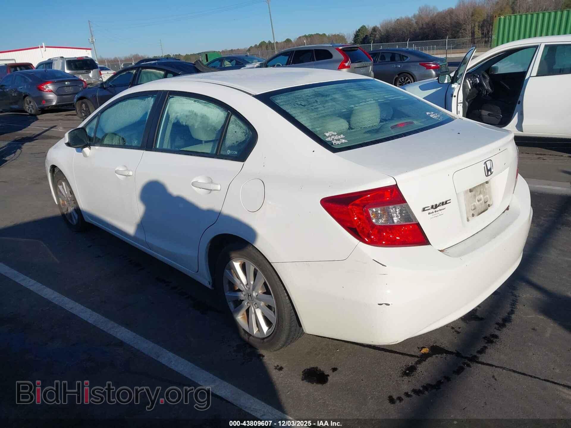 2012 HONDA CIVIC - VIN: 19XFB2F82CE101503 - Фото 3