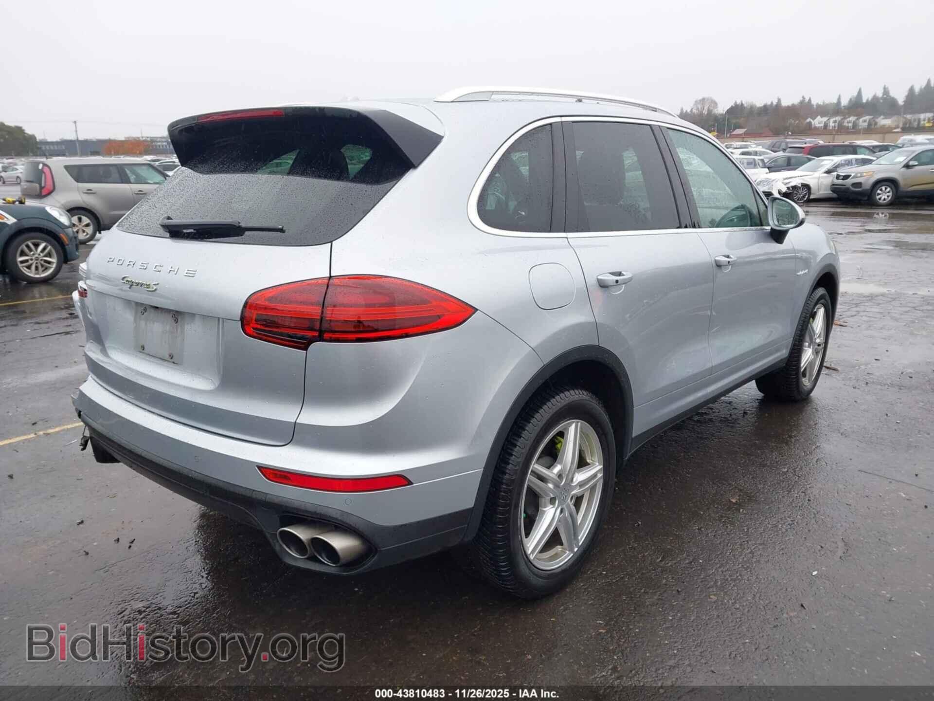 2015 PORSCHE CAYENNE E-HYBRID - VIN: WP1AE2A2XFLA53148 - Фото 4
