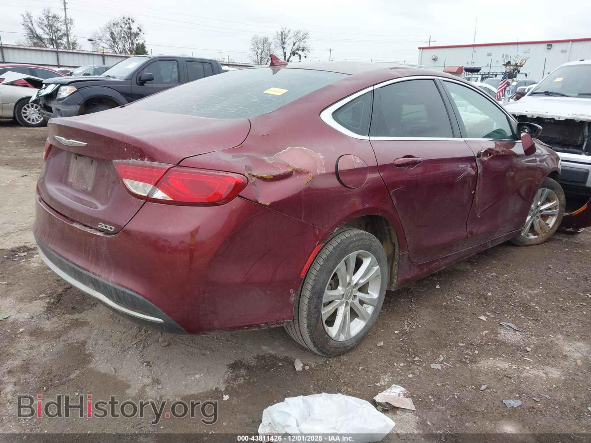 2016 CHRYSLER 200 - VIN: 1C3CCCAB2GN143989 - Фото 4