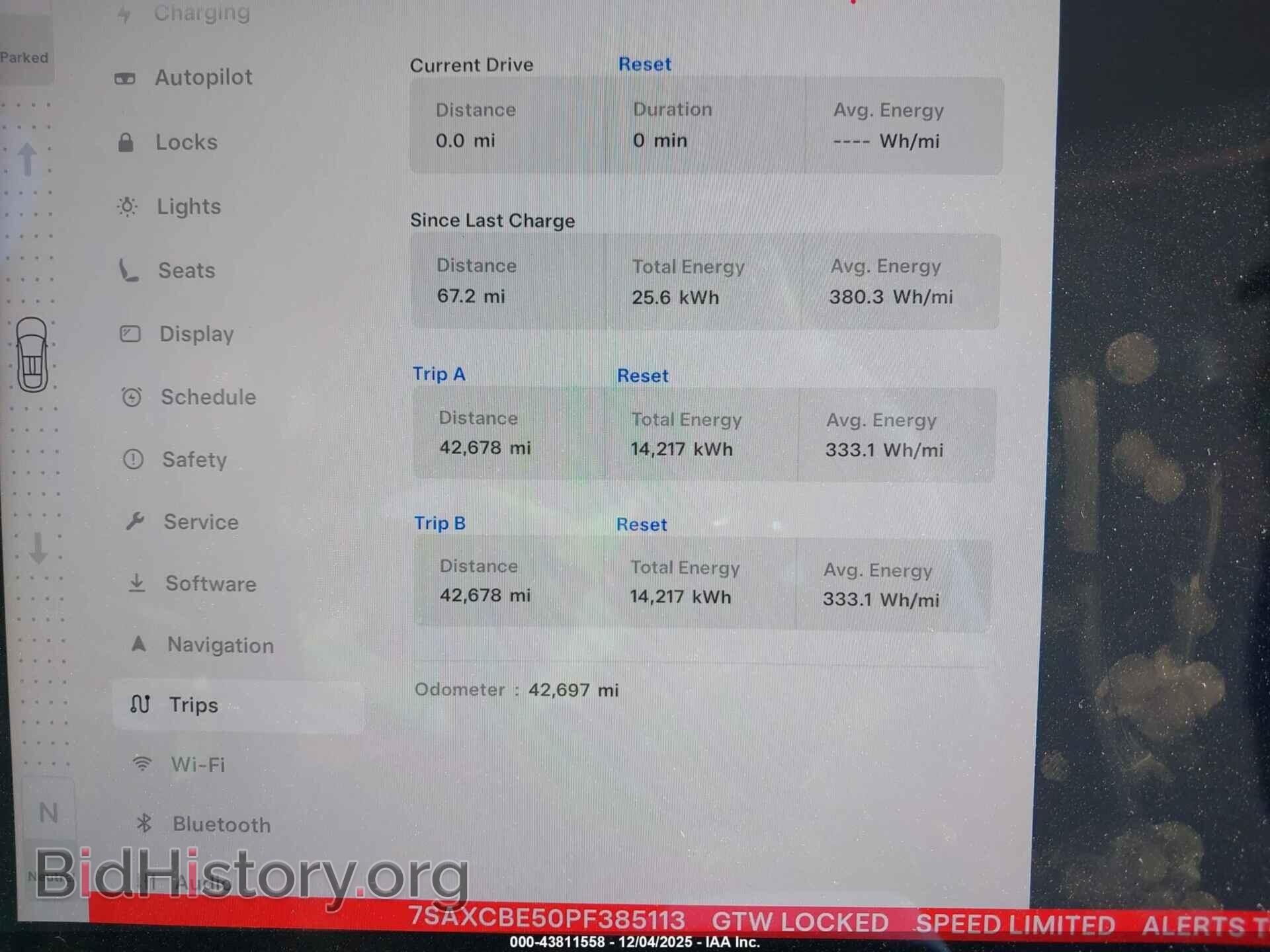 2023 TESLA MODEL X - VIN: 7SAXCBE50PF385113 - Фото 7