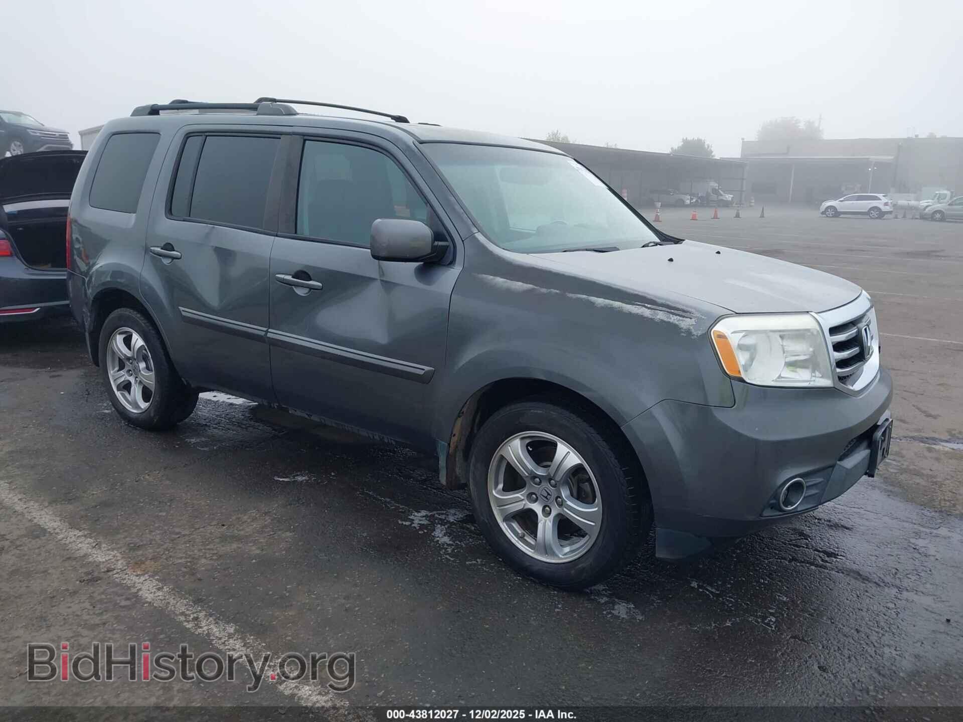 Photo 5FNYF4H79CB003740 - HONDA PILOT 2012