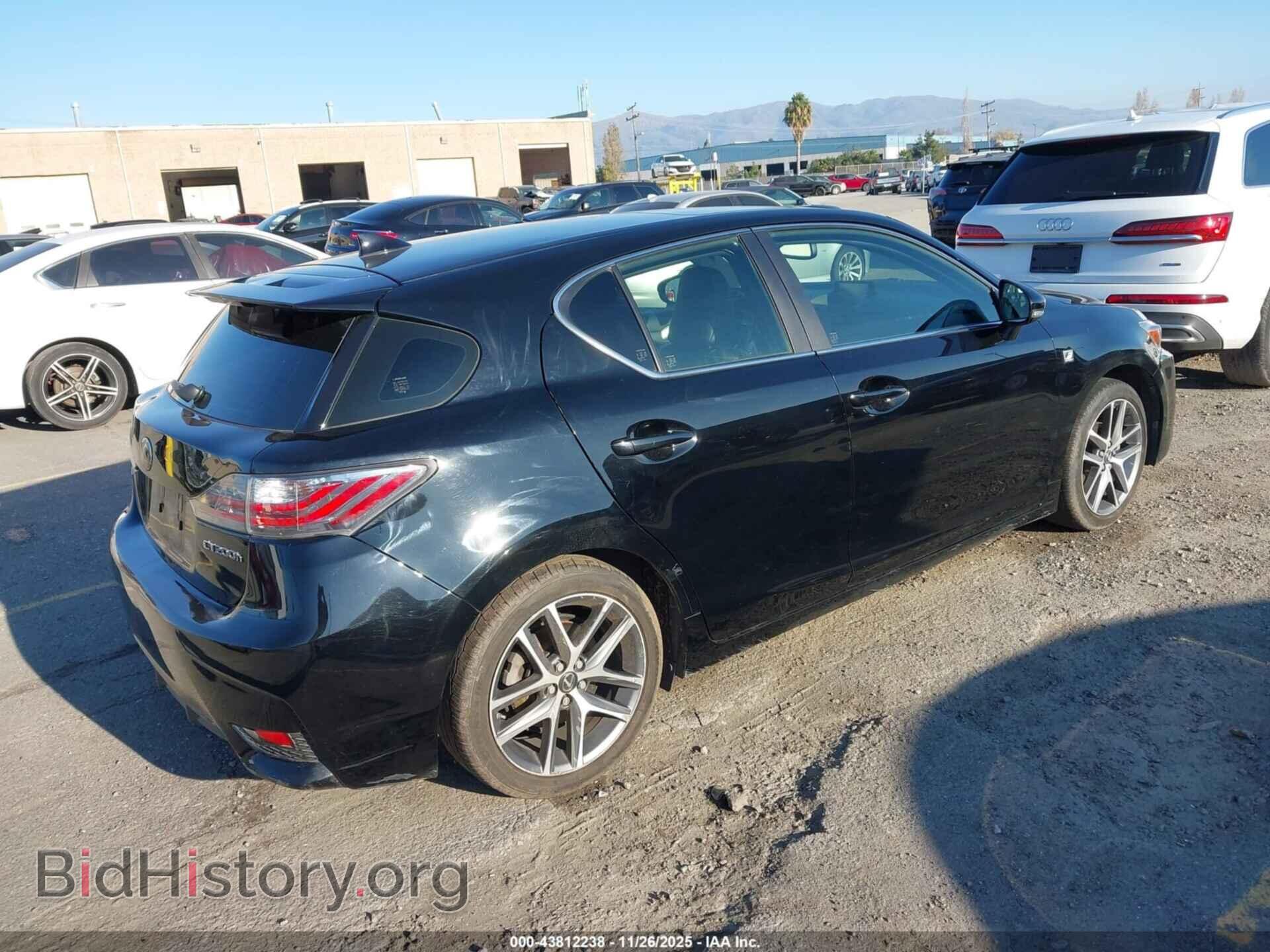 2015 LEXUS CT 200H - VIN: JTHKD5BH4F2233209 - Фото 4
