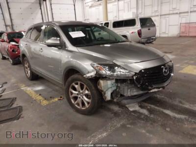 2015 Mazda CX-9 Touring, silver — VIN JM3TB2CA7F0450008, IAAI