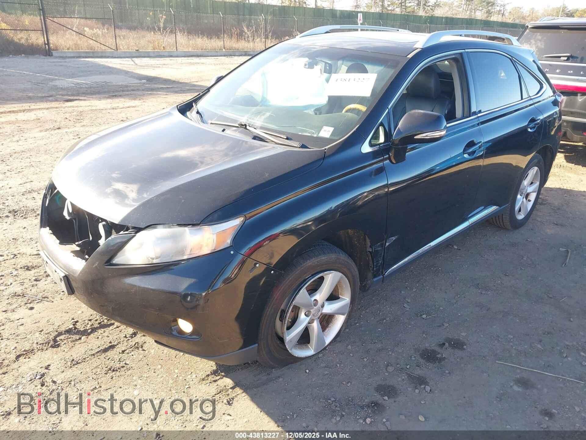 2011 LEXUS RX 350 - VIN: 2T2BK1BA9BC095712 - Фото 2