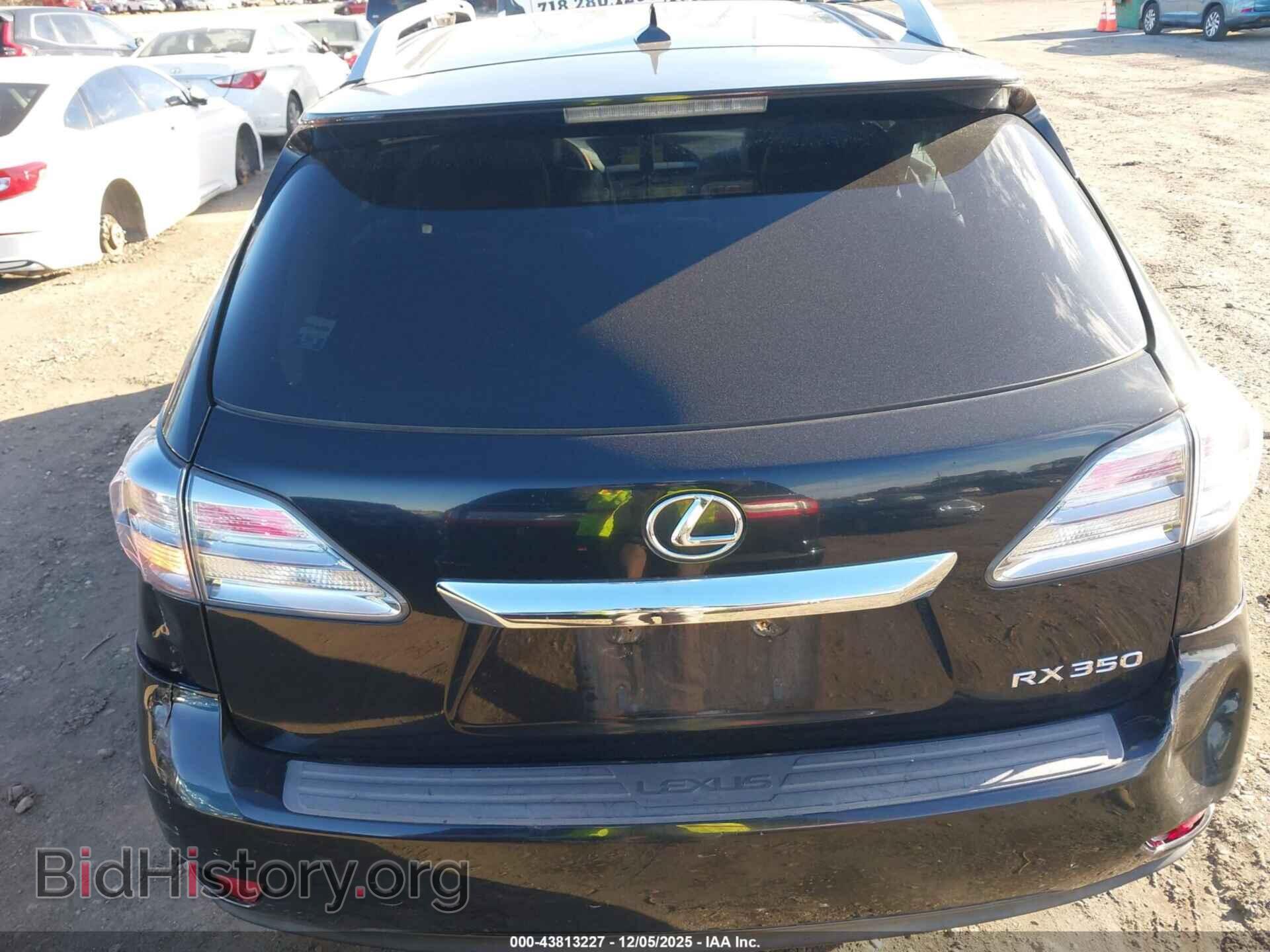 2011 LEXUS RX 350 - VIN: 2T2BK1BA9BC095712 - Фото 16