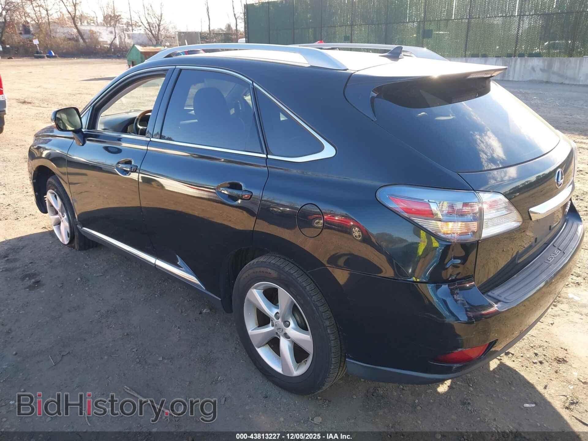 2011 LEXUS RX 350 - VIN: 2T2BK1BA9BC095712 - Фото 3