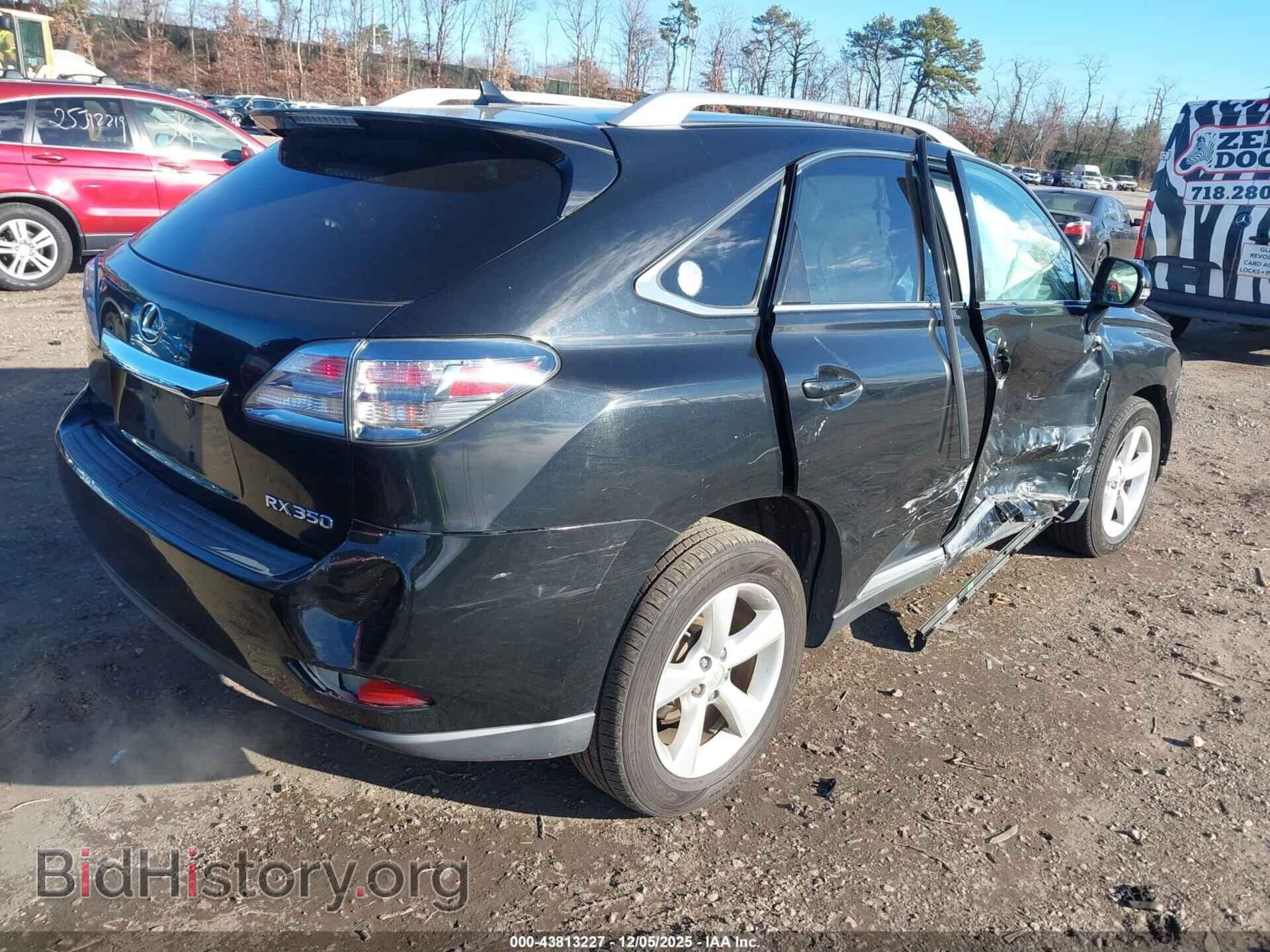 2011 LEXUS RX 350 - VIN: 2T2BK1BA9BC095712 - Фото 4