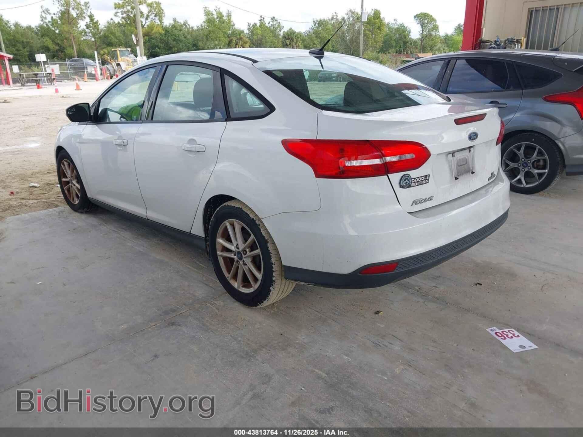 2016 FORD FOCUS - VIN: 1FADP3F21GL207860 - Фото 3