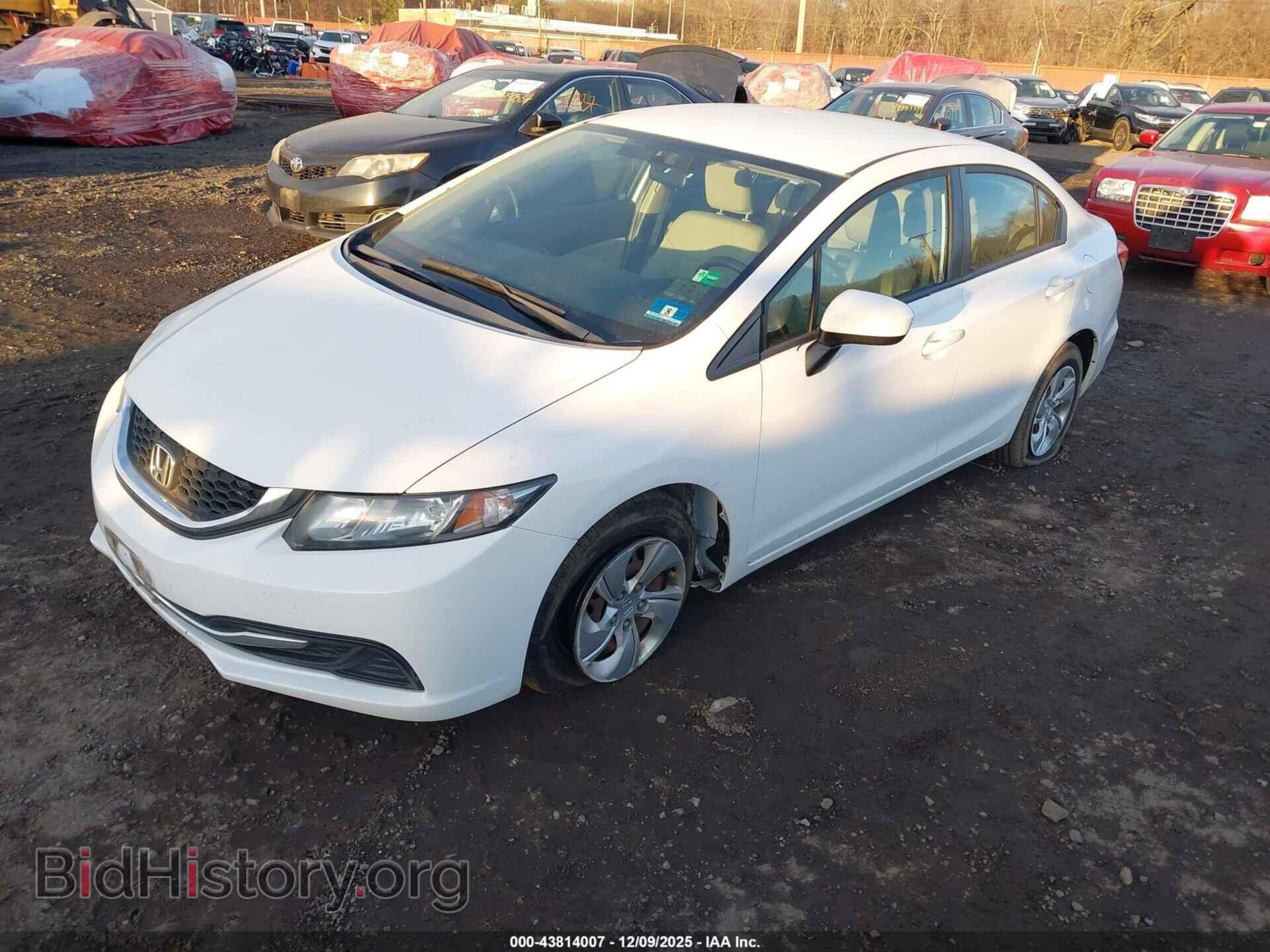 2014 HONDA CIVIC - VIN: 19XFB2F5XEE226435 - Фото 2