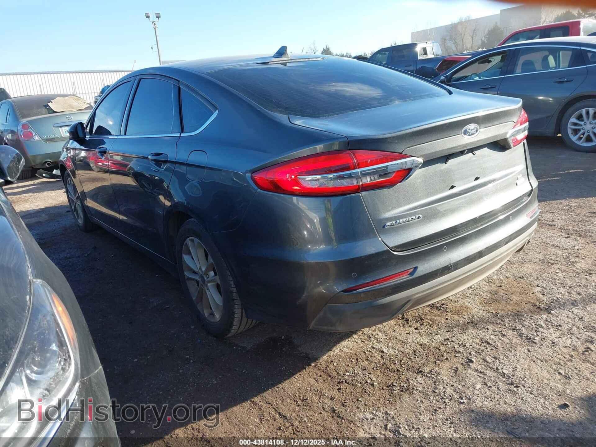 2019 FORD FUSION - VIN: 3FA6P0HD7KR135238 - Фото 3