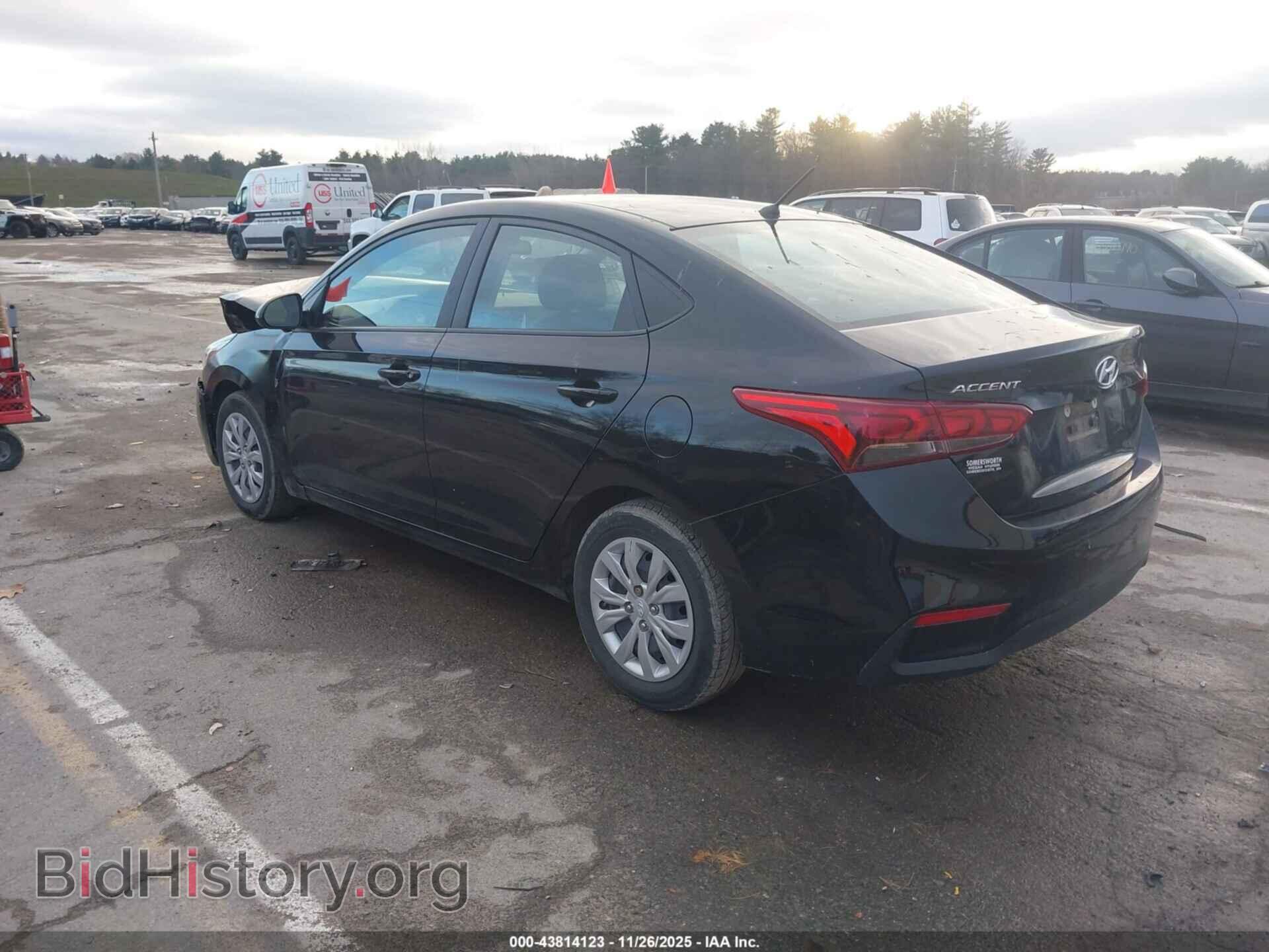 2021 HYUNDAI ACCENT - VIN: 3KPC24A64ME144827 - Фото 3