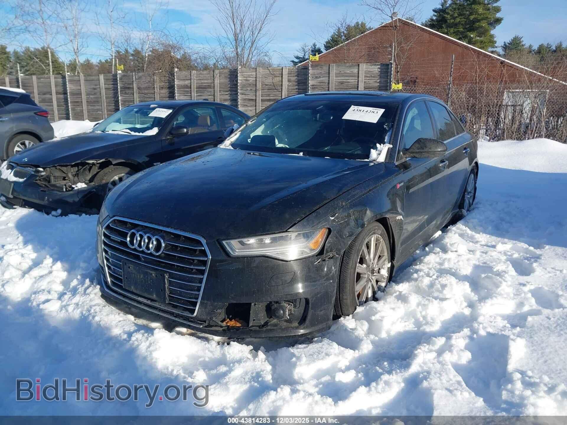 2016 AUDI A6 - VIN: WAUHGBFC8GN021412 - Фото 2