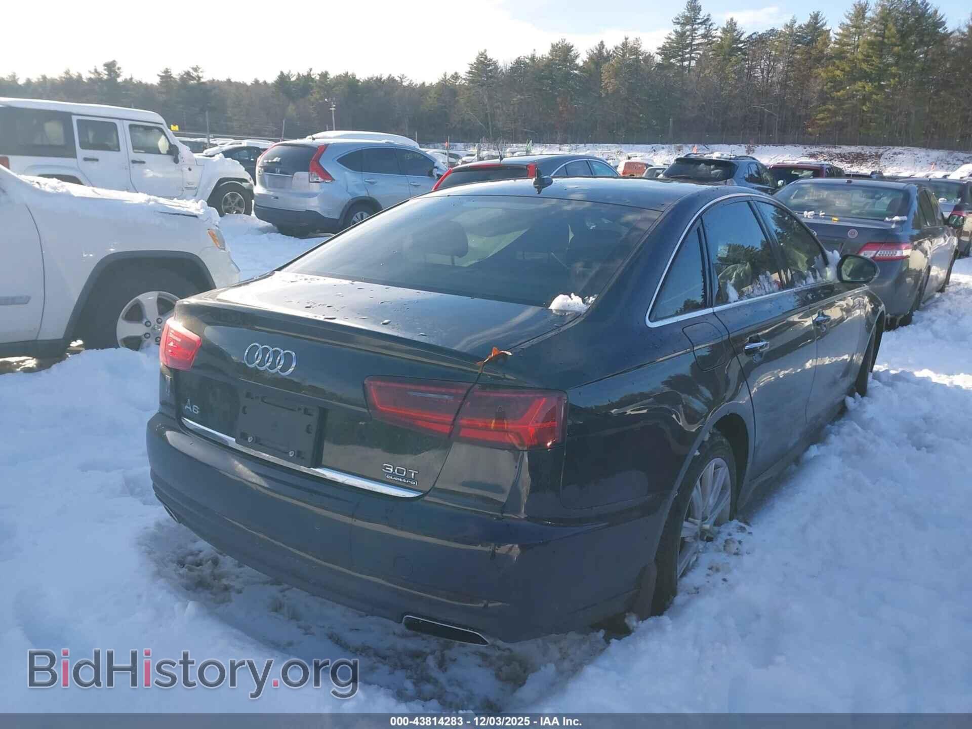 2016 AUDI A6 - VIN: WAUHGBFC8GN021412 - Фото 4