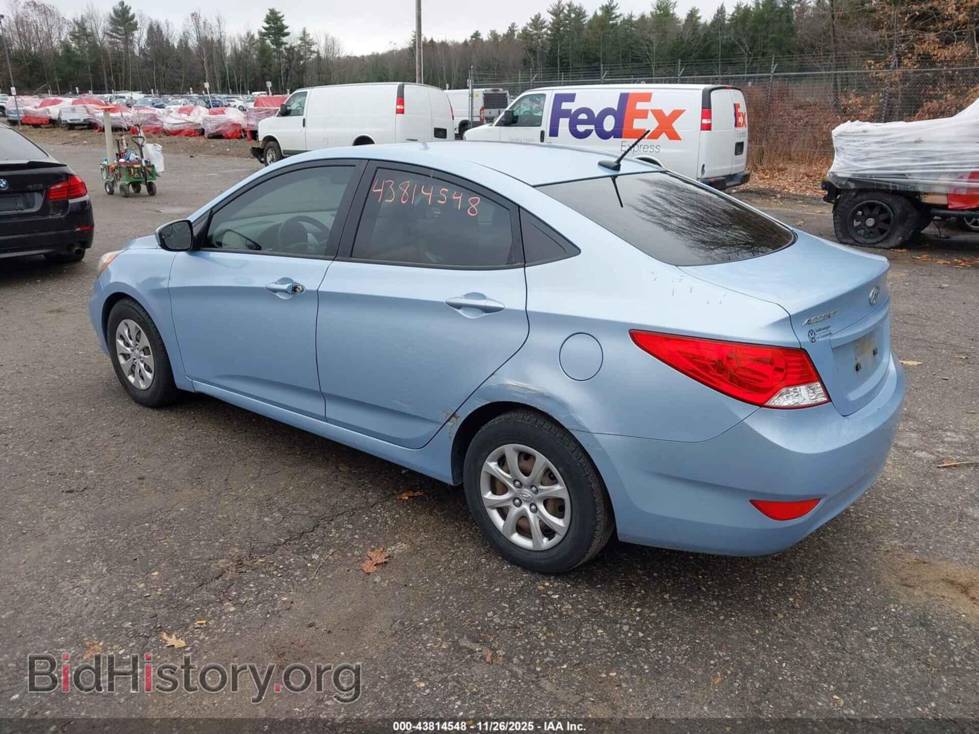 2014 HYUNDAI ACCENT - VIN: KMHCT4AE0EU674313 - Фото 3