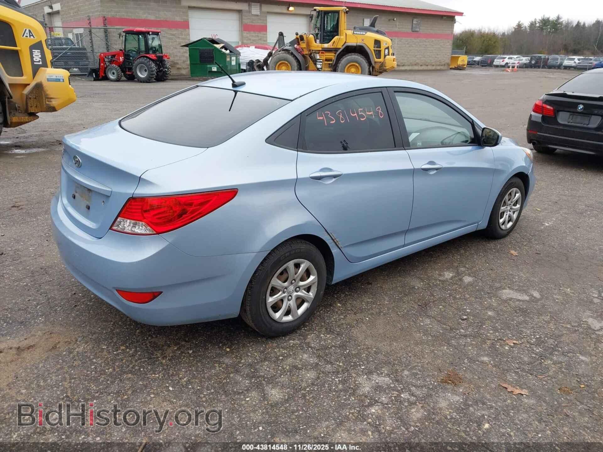 2014 HYUNDAI ACCENT - VIN: KMHCT4AE0EU674313 - Фото 4