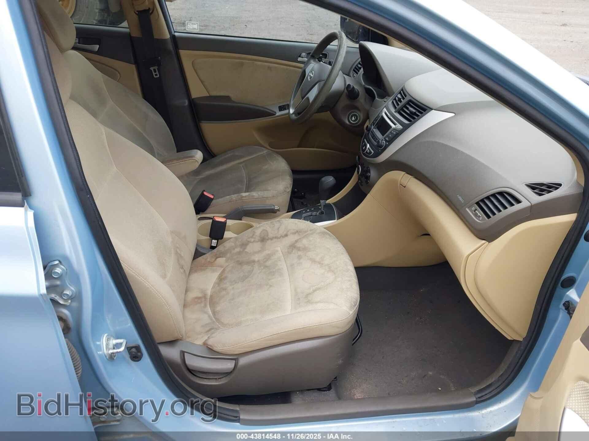 2014 HYUNDAI ACCENT - VIN: KMHCT4AE0EU674313 - Фото 5