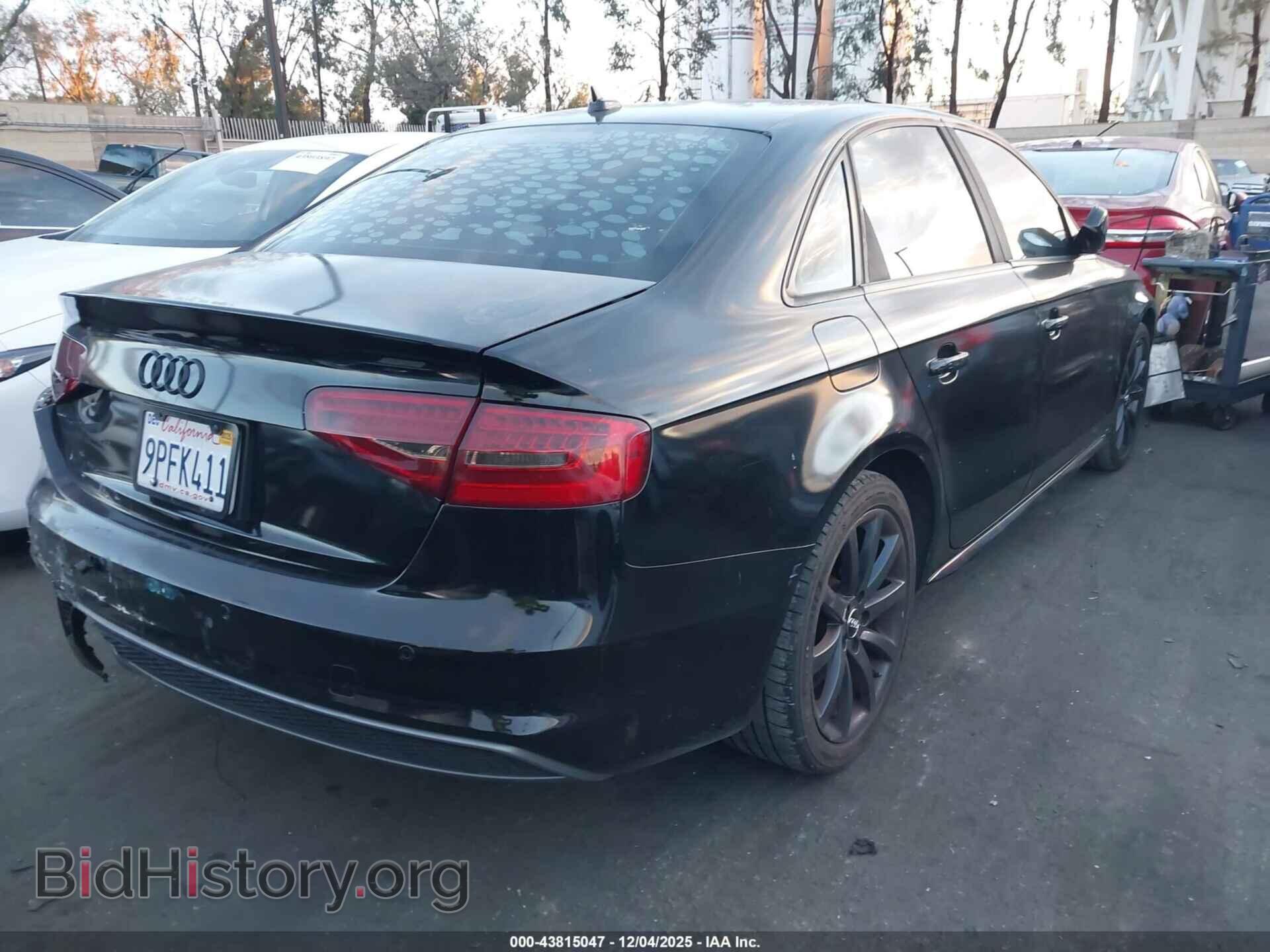 2014 AUDI A4 - VIN: WAUBFAFLXEN012534 - Фото 4