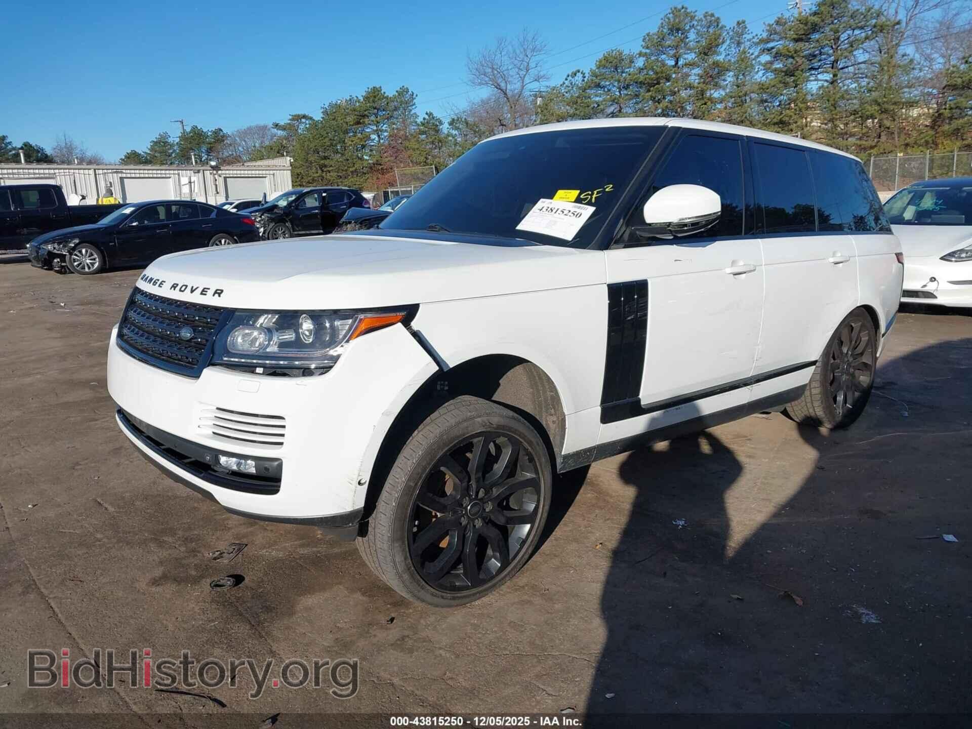 2015 LAND ROVER RANGE ROVER - VIN: SALGS2VF6FA206422 - Фото 2