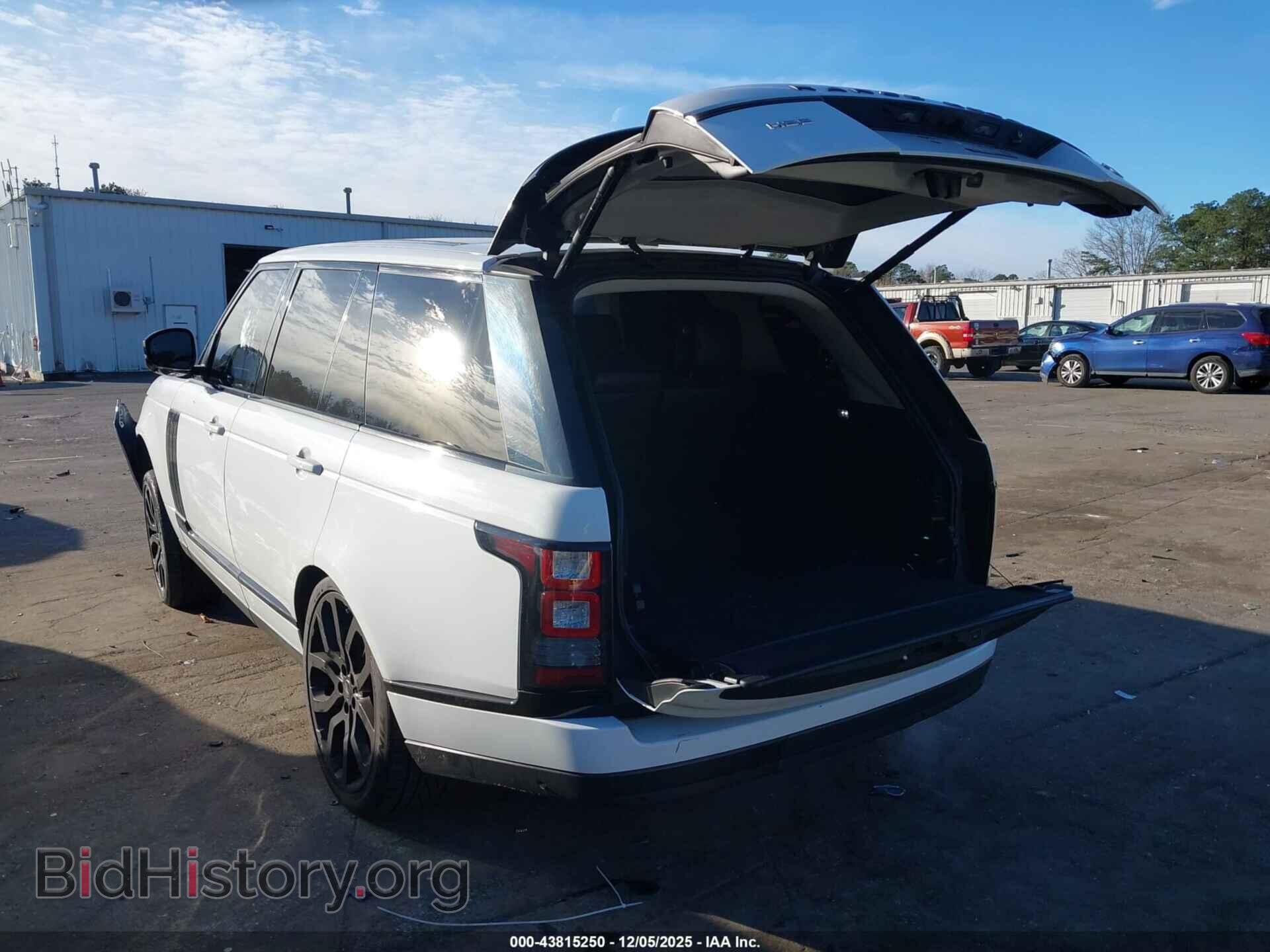 2015 LAND ROVER RANGE ROVER - VIN: SALGS2VF6FA206422 - Фото 3