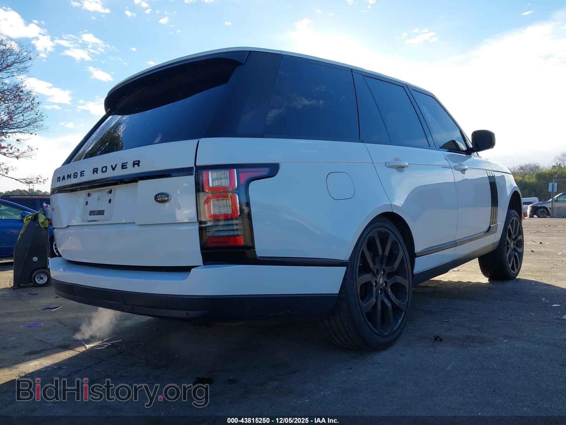 2015 LAND ROVER RANGE ROVER - VIN: SALGS2VF6FA206422 - Фото 4