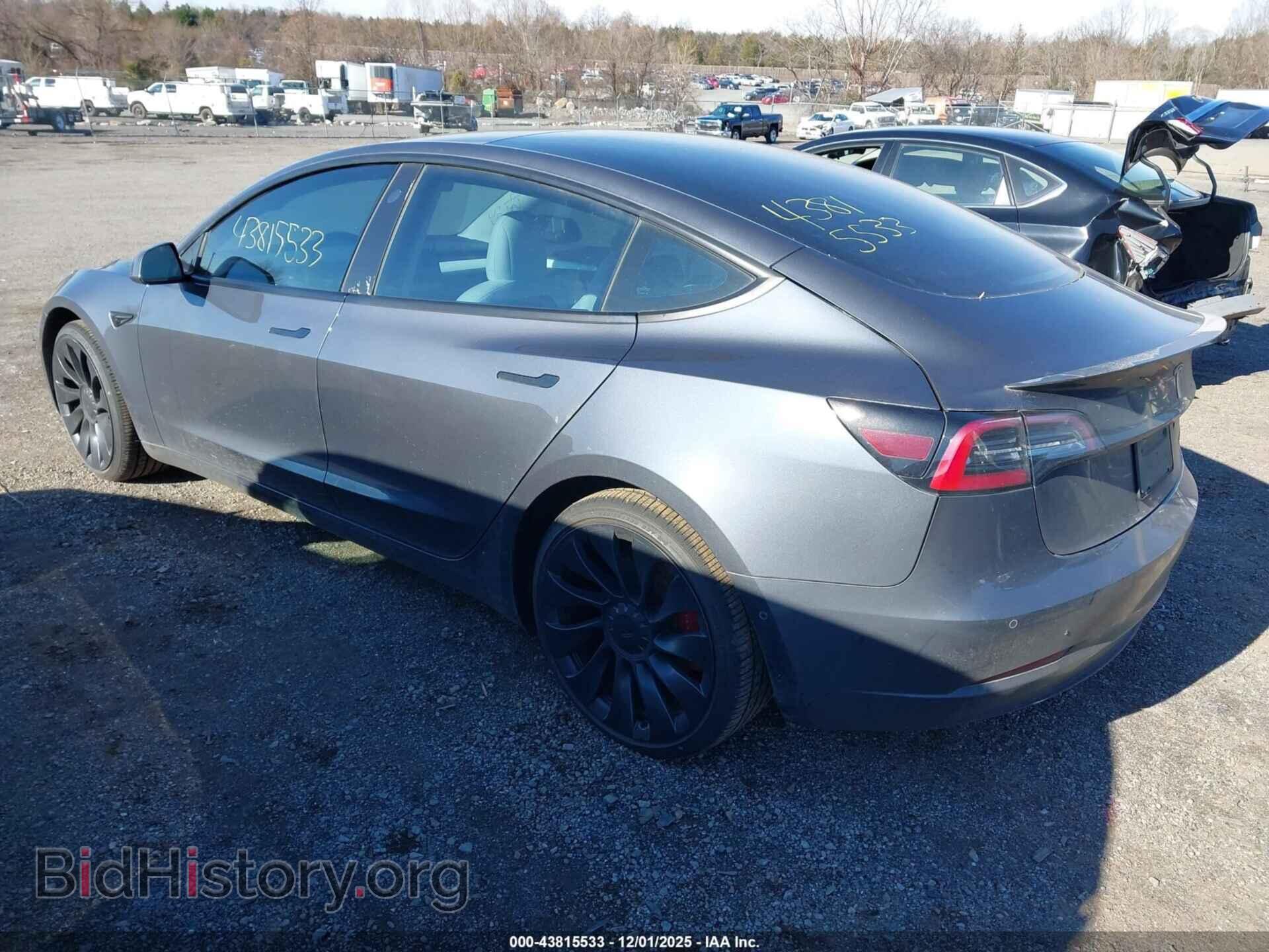 2022 TESLA MODEL 3 - VIN: 5YJ3E1EC4NF261521 - Фото 3