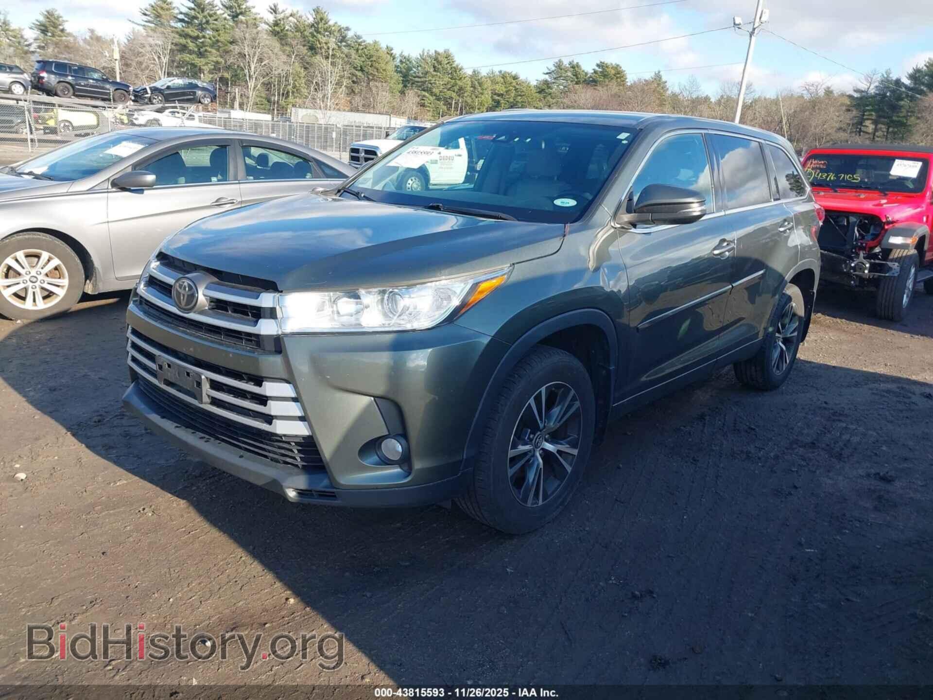 2018 TOYOTA HIGHLANDER - VIN: 5TDBZRFH7JS911151 - Фото 2