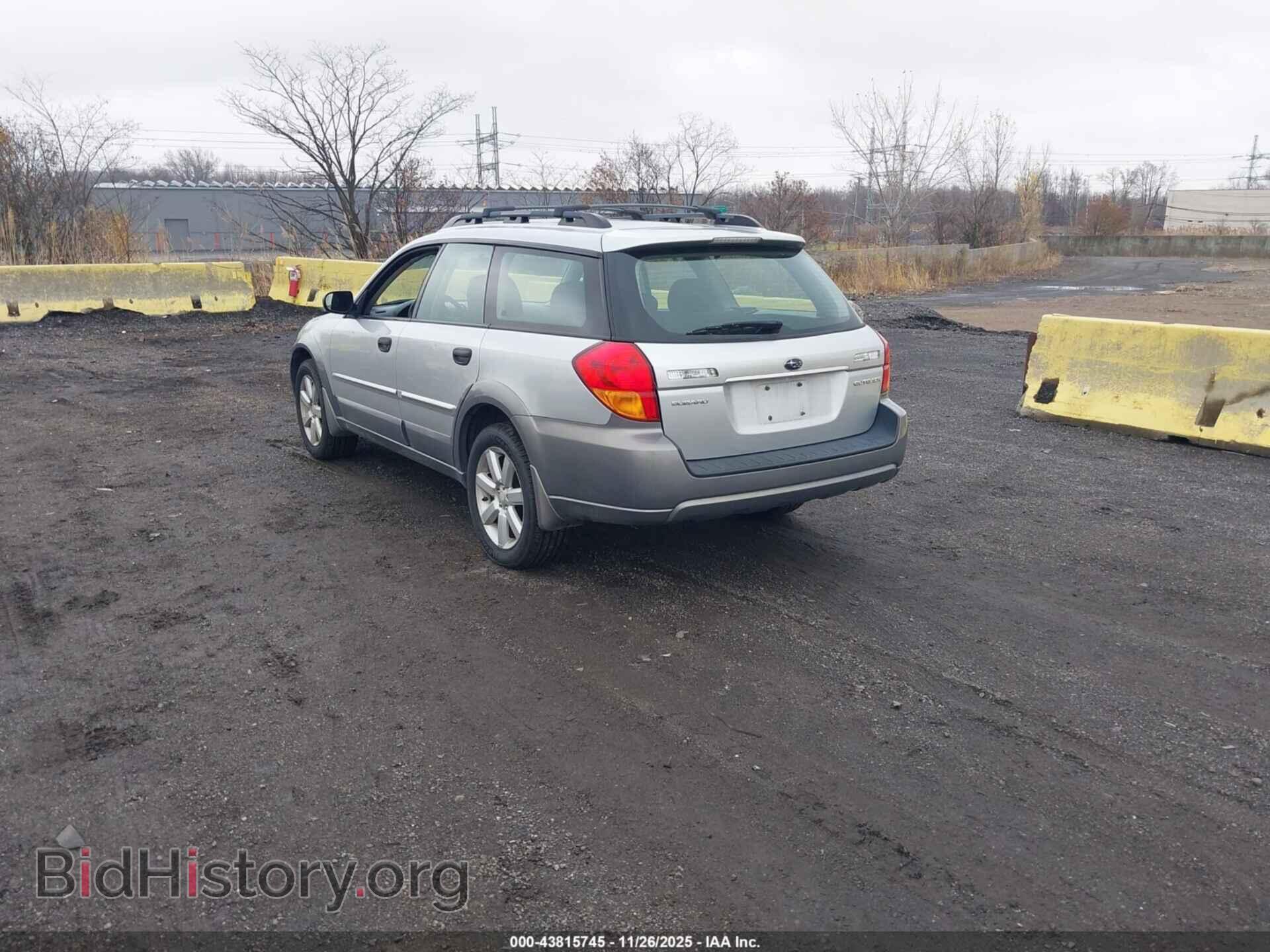 2007 SUBARU OUTBACK - VIN: 4S4BP61C076307669 - Фото 3