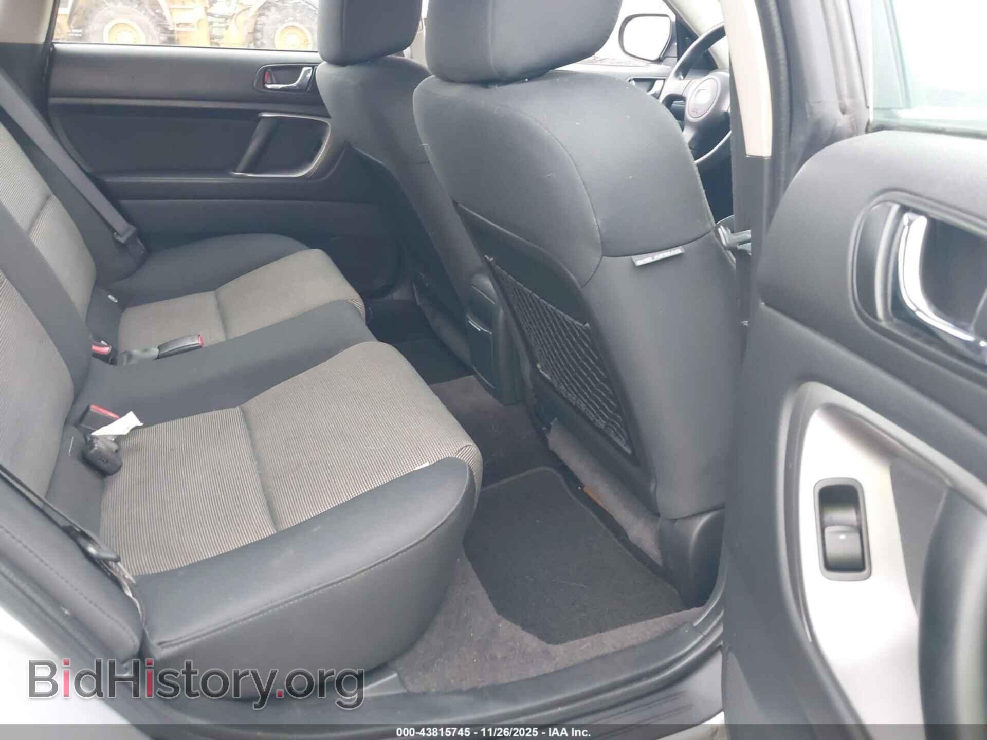 2007 SUBARU OUTBACK - VIN: 4S4BP61C076307669 - Фото 8