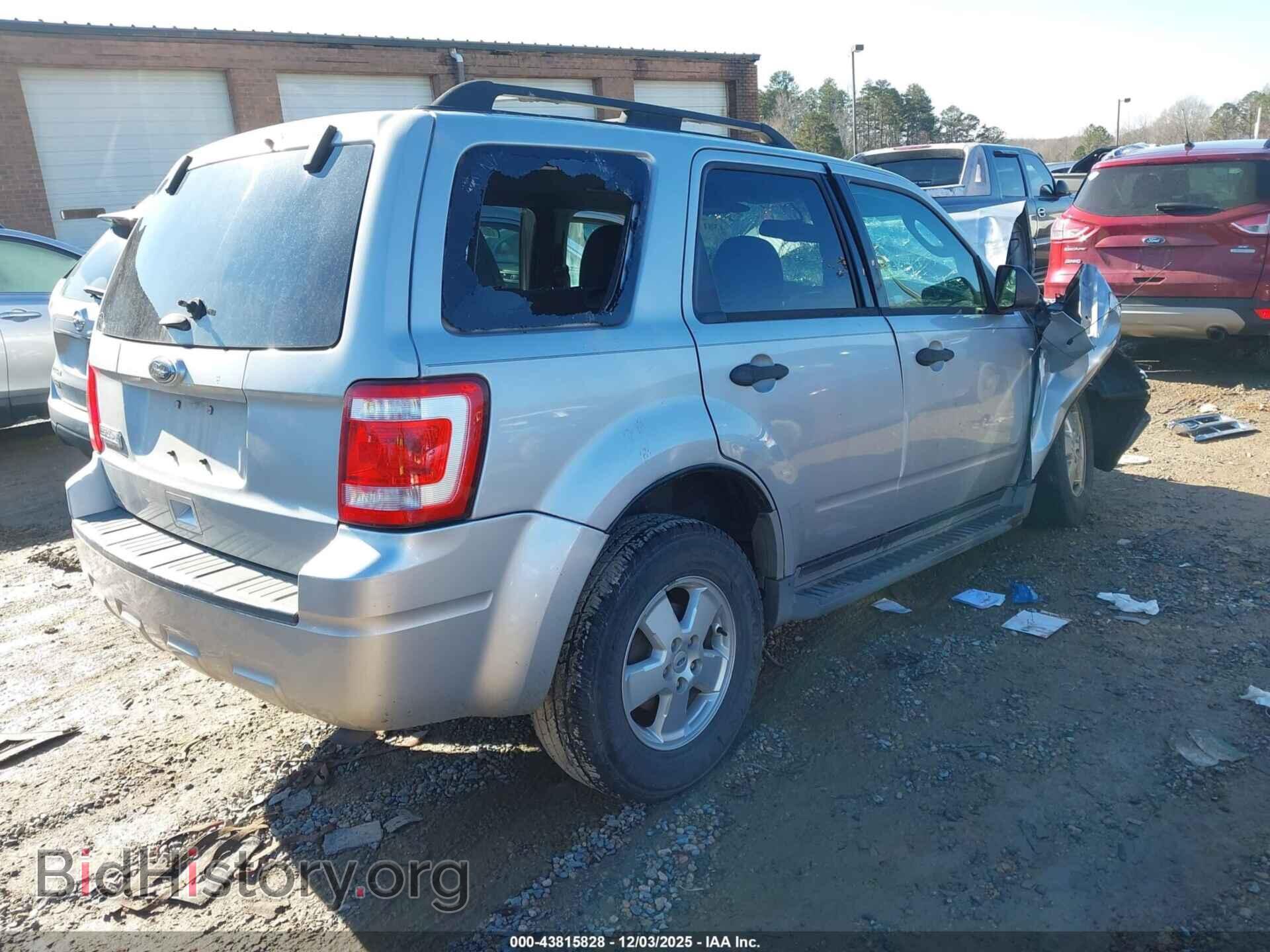 2011 FORD ESCAPE - VIN: 1FMCU9D74BKC47280 - Фото 4