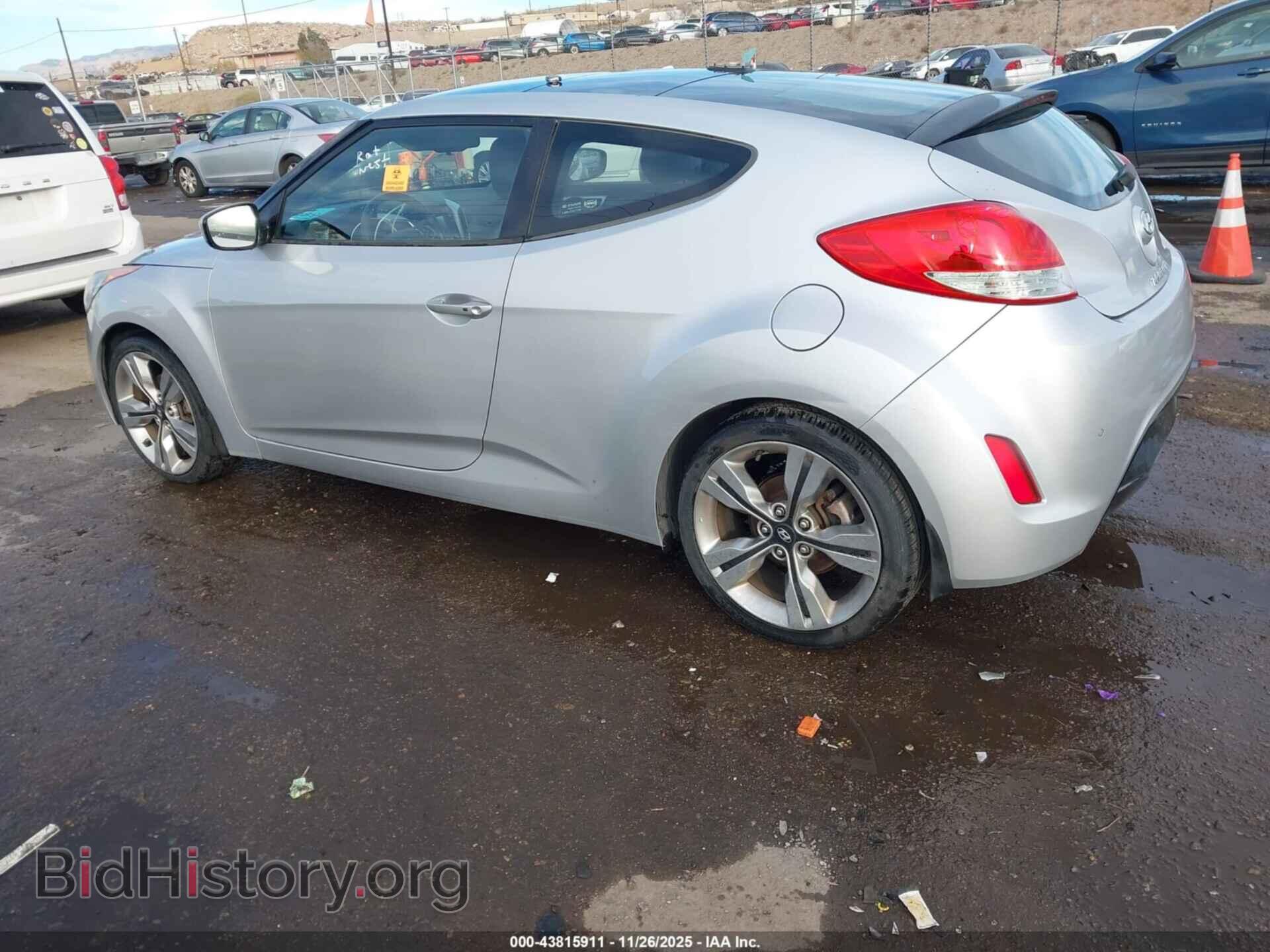 2012 HYUNDAI VELOSTER - VIN: KMHTC6AD7CU033319 - Фото 3
