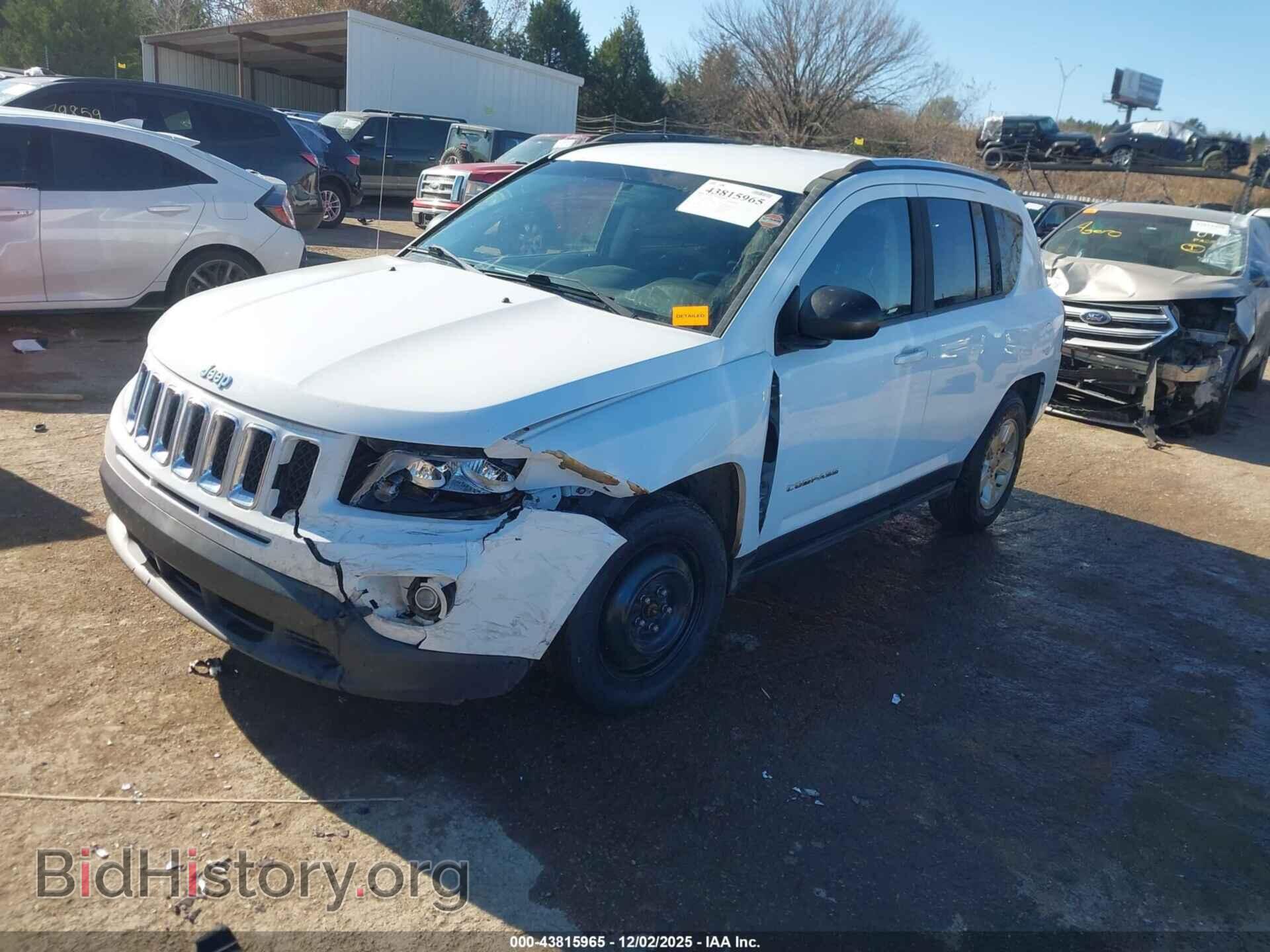 2014 JEEP COMPASS - VIN: 1C4NJCBA8ED731494 - Фото 2
