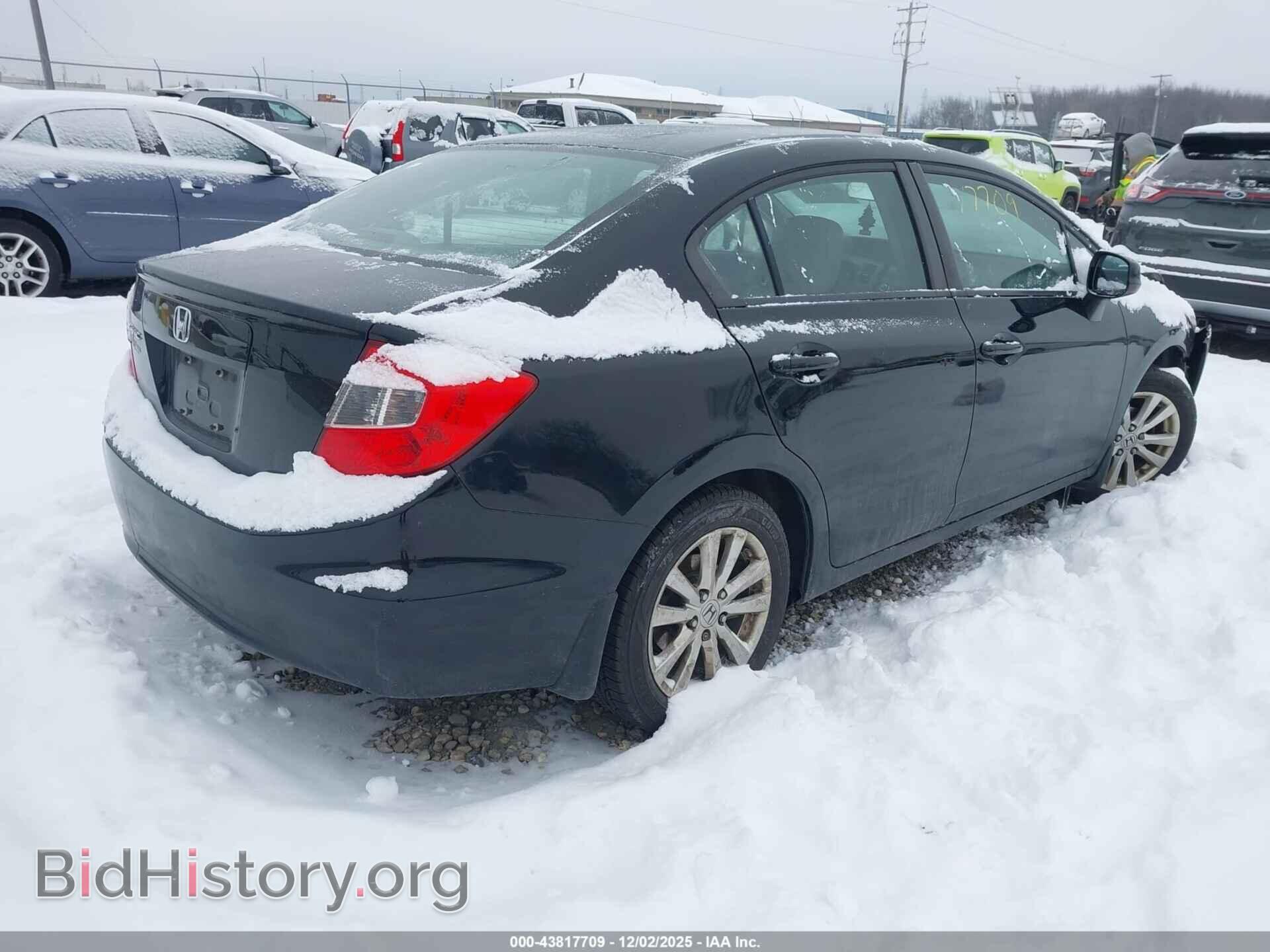 2012 HONDA CIVIC - VIN: 19XFB2F85CE008409 - Фото 4
