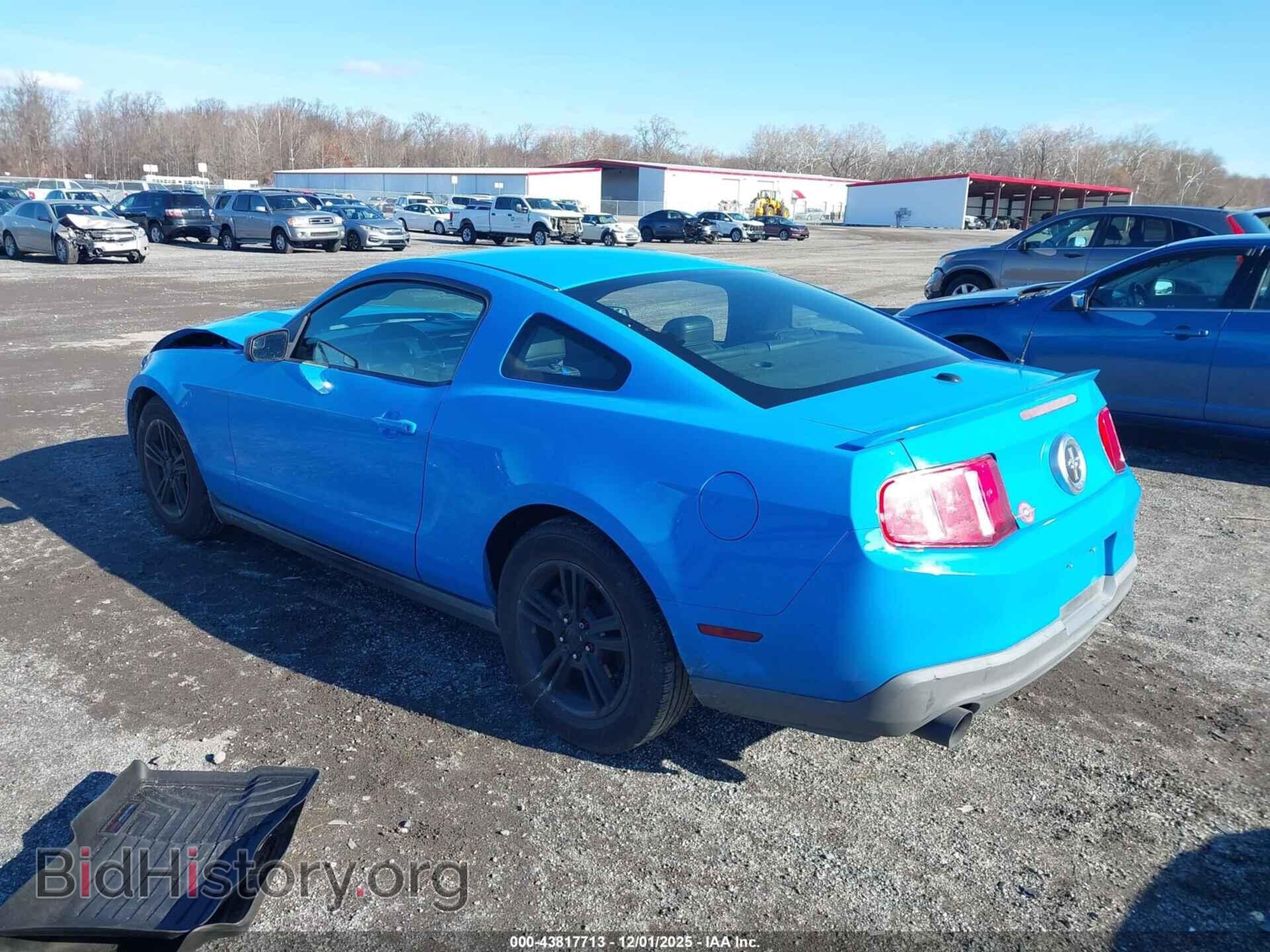 2012 FORD MUSTANG - VIN: 1ZVBP8AM9C5287573 - Фото 3