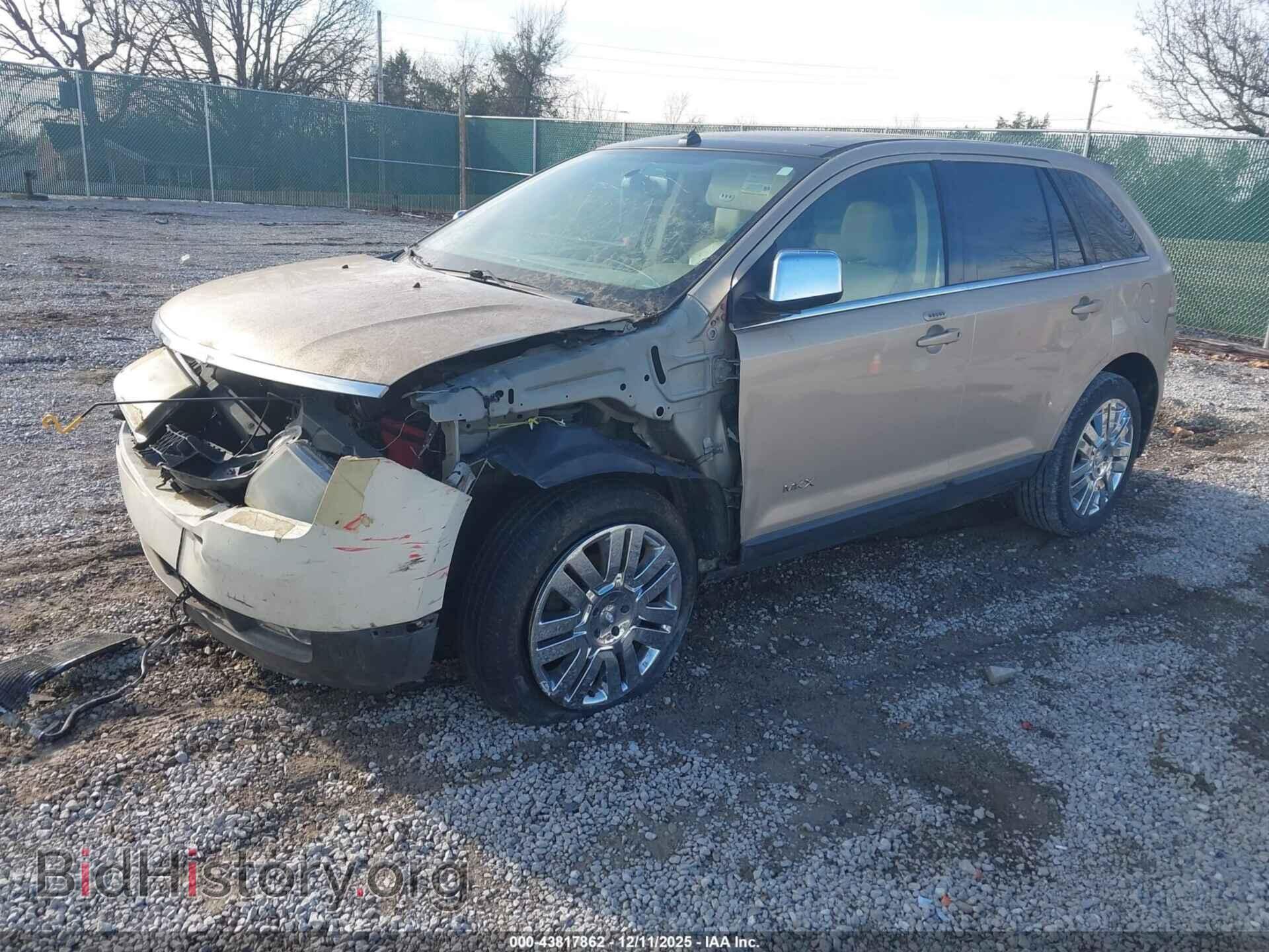 2007 LINCOLN MKX - VIN: 2LMDU68C97BJ27443 - Фото 2