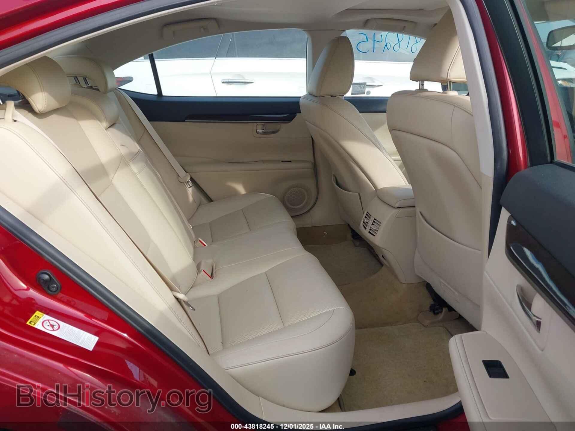 2014 LEXUS ES 350 - VIN: JTHBK1GG0E2087730 - Фото 8