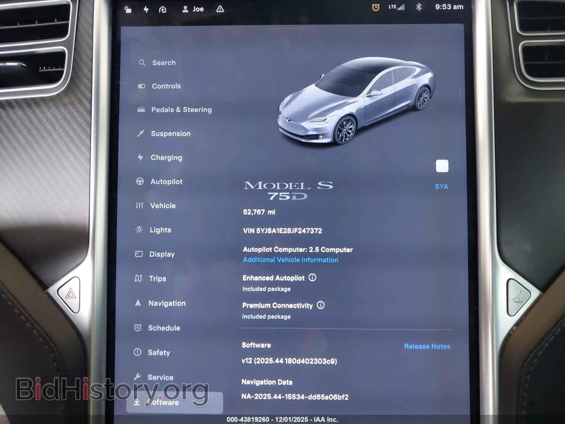 2018 TESLA MODEL S - VIN: 5YJSA1E28JF247372 - Photo 7